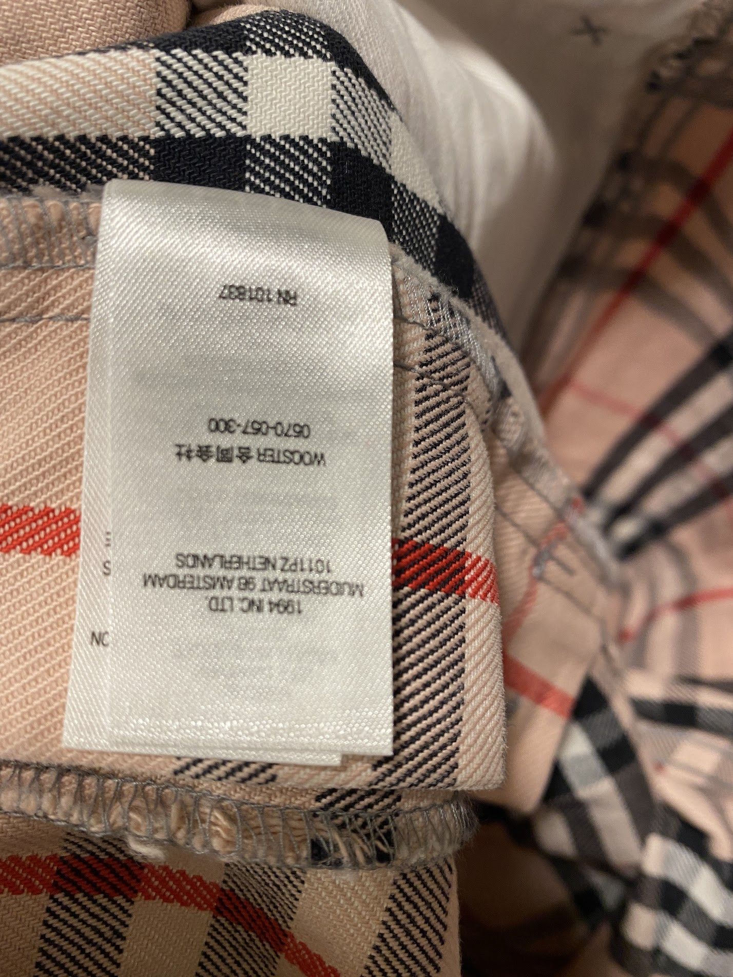 Burberry × Supreme Burberry x Supreme S/S 22 Jeans - Pink Size 32 Size US 32 / EU 48 - 5 Thumbnail