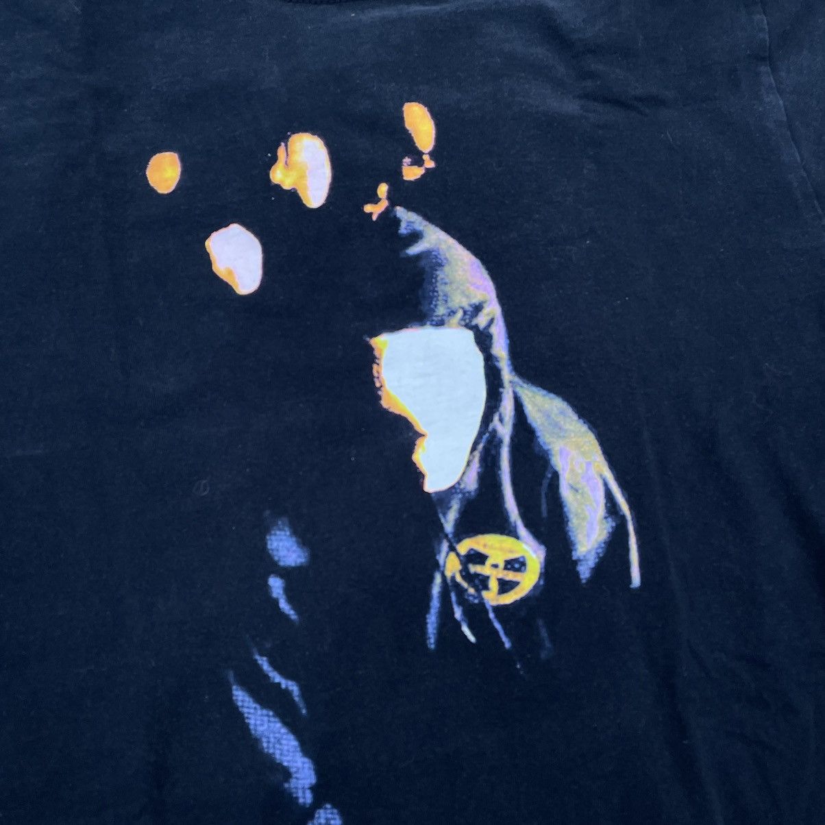 Vintage Vintage 90s Wu Tang Graphic Tee Sun Faded Grunge Tapered M Size US M / EU 48-50 / 2 - 5 Thumbnail