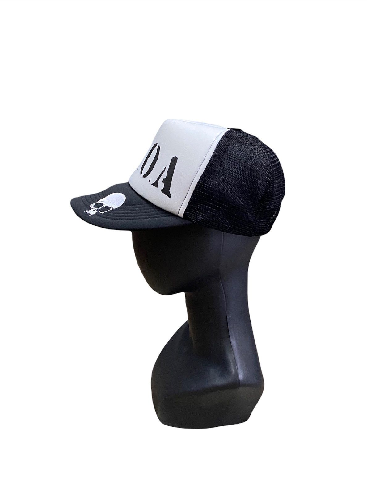Japanese Brand Crows Spritsed Trucker Hats Size ONE SIZE - 4 Thumbnail