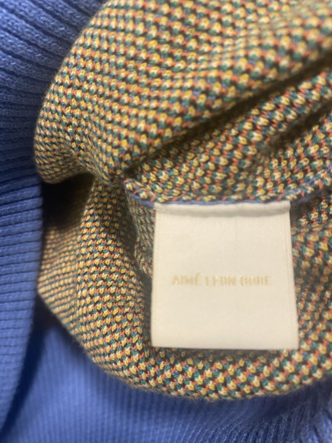 Aime Leon Dore Aime Leon Dore Seatown Molyvos Knit Sweater Blue Size US M / EU 48-50 / 2 - 5 Thumbnail