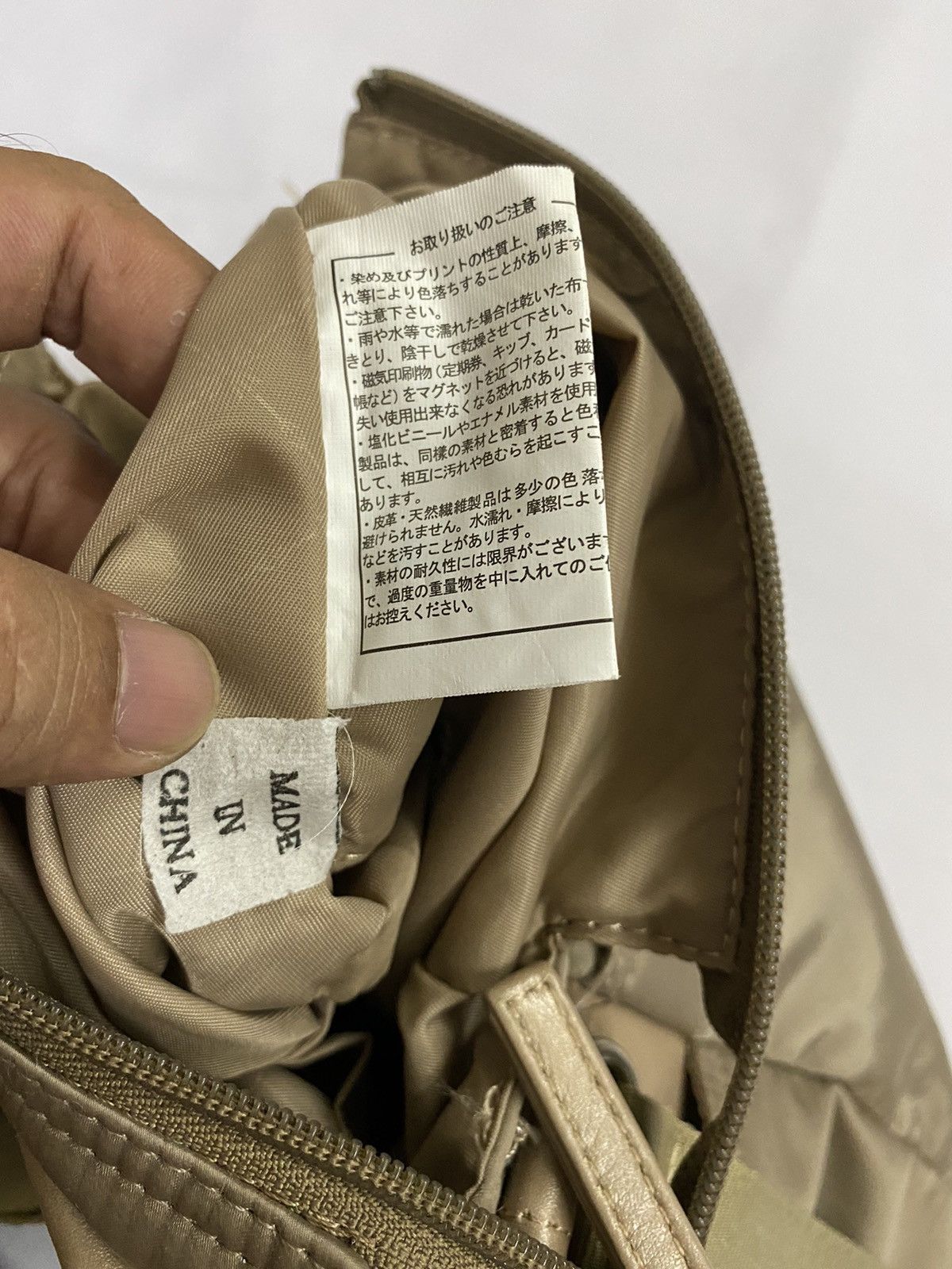 Vintage Vintage Yohji Y’saccs Sling Bag Size ONE SIZE - 13 Thumbnail