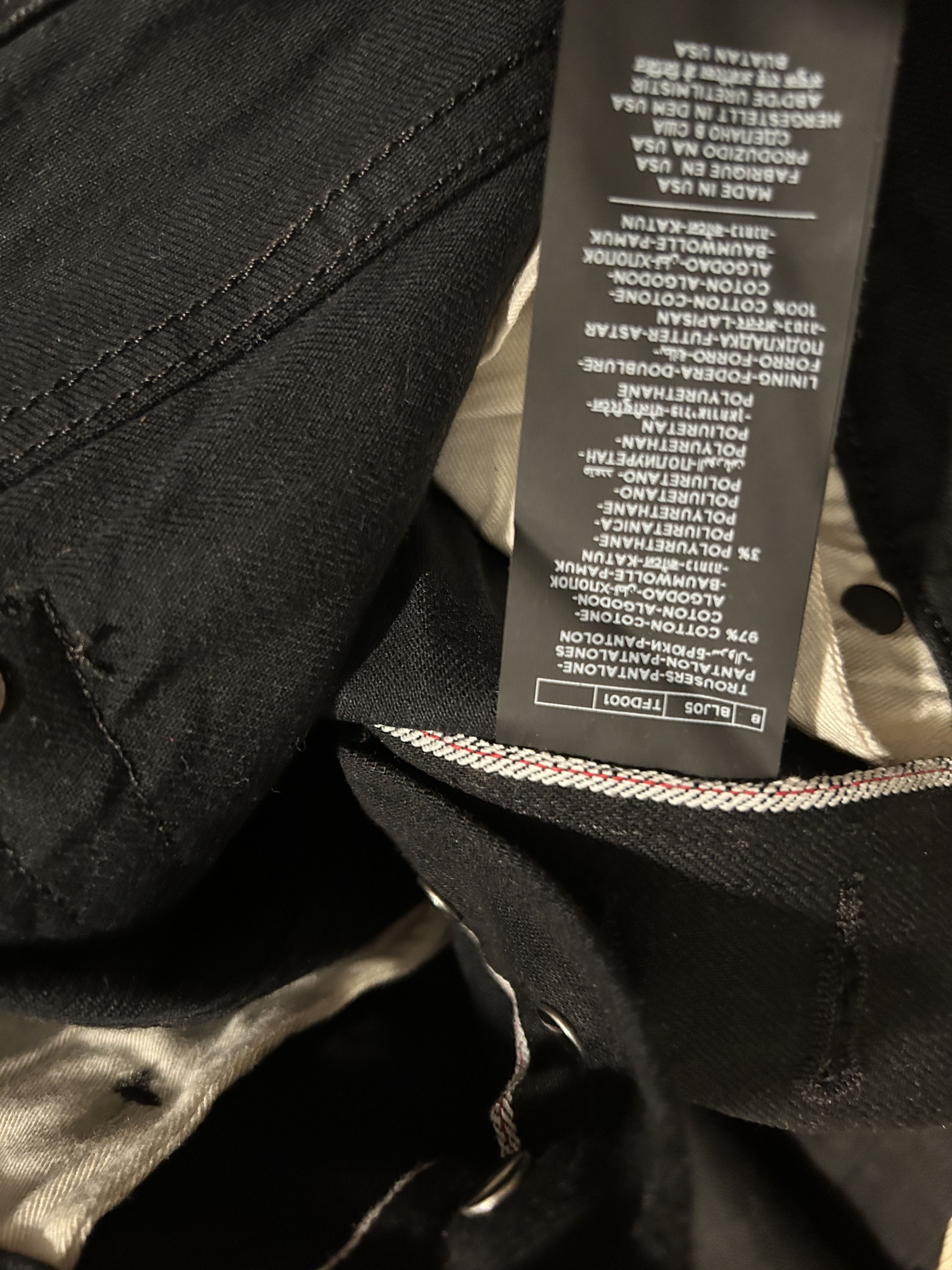 Tom Ford JAPANESE SELVEDGE DENIM bljo5 tfd001 Size US 32 / EU 48 - 10 Thumbnail