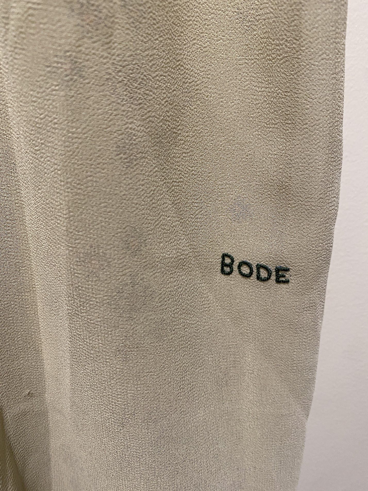 Bode Bode STAR CROSS STITCH SHIRT [M/L] Size US L / EU 52-54 / 3 - 7 Thumbnail