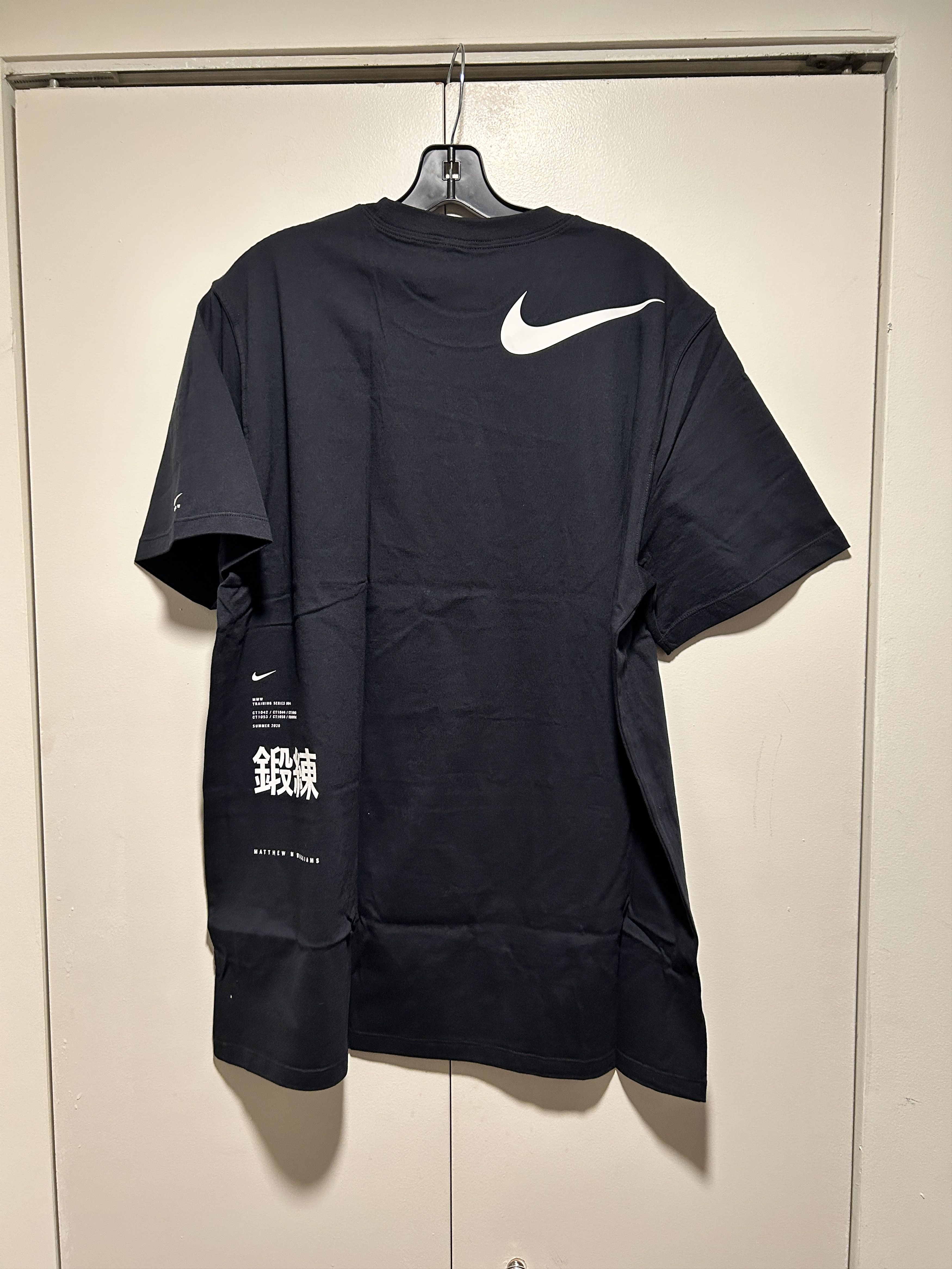 Alyx Alyx × MMW × Nike black t-shirt Graphic Size US M / EU 48-50 / 2 - 4 Thumbnail