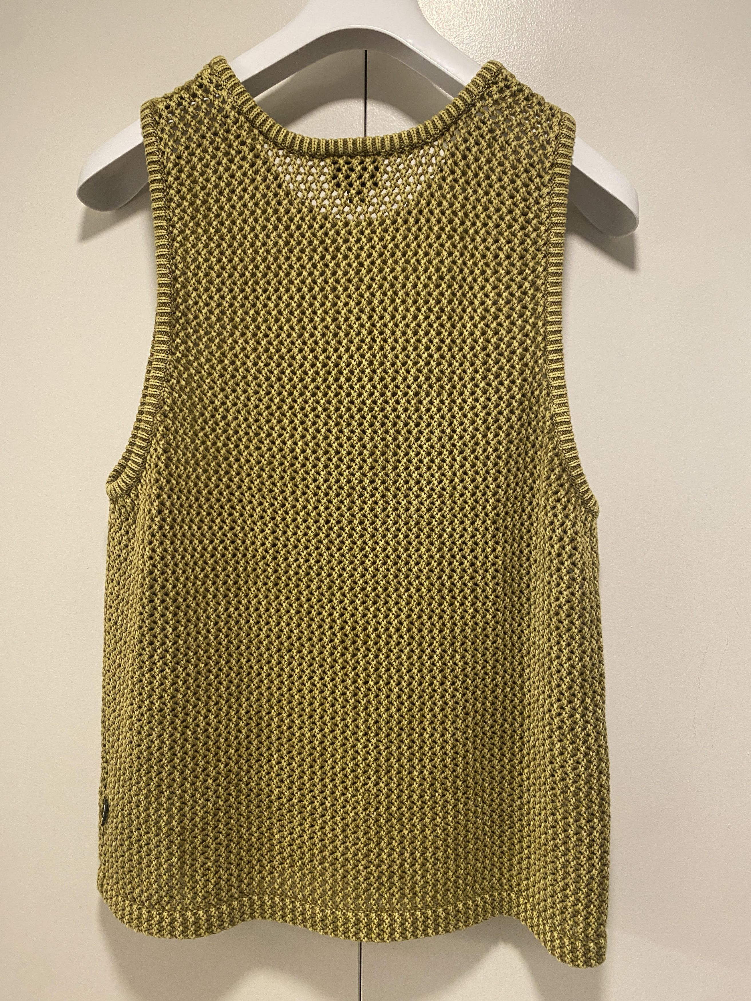 Stussy stussy O'Dyed Mesh Tank Khaki 117126 Size US S / EU 44-46 / 1 - 4 Thumbnail