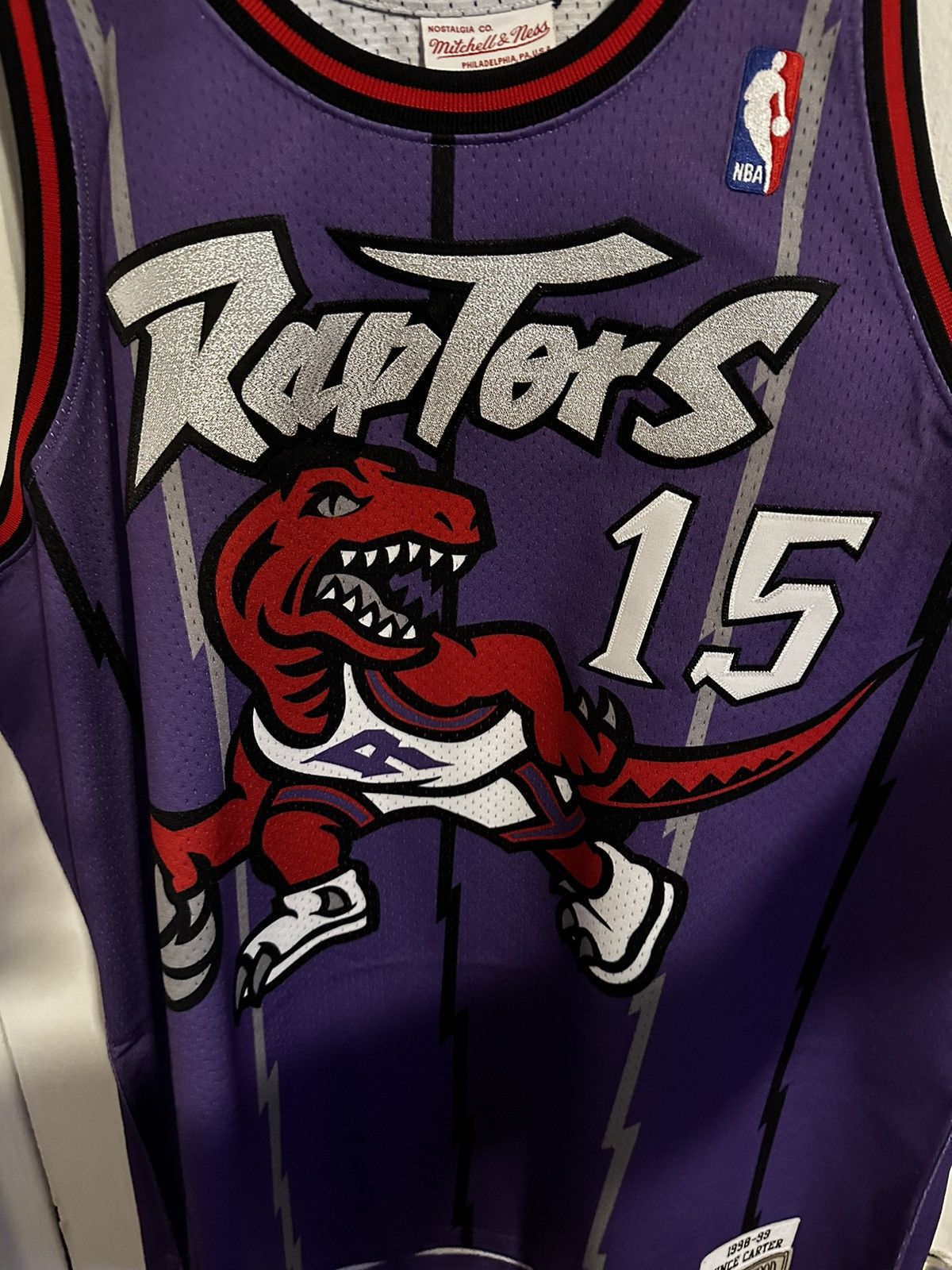 Mitchell and Ness Authentic Vince Carter Rookie Year Jersey