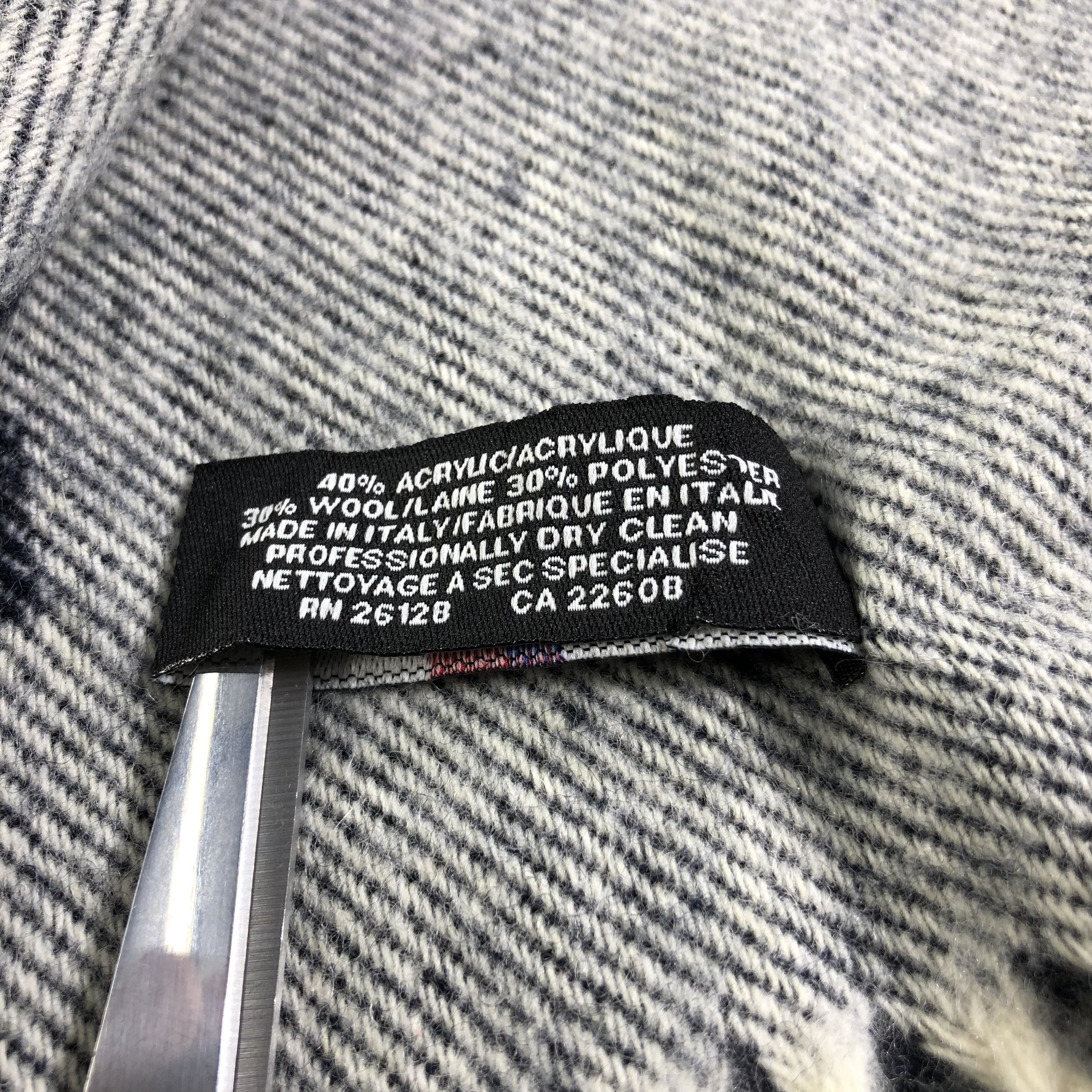 Polo Ralph Lauren Polo Ralph Lauren Jeans Big Logo Wool Scarf Muffler V1329 Size ONE SIZE - 7 Thumbnail