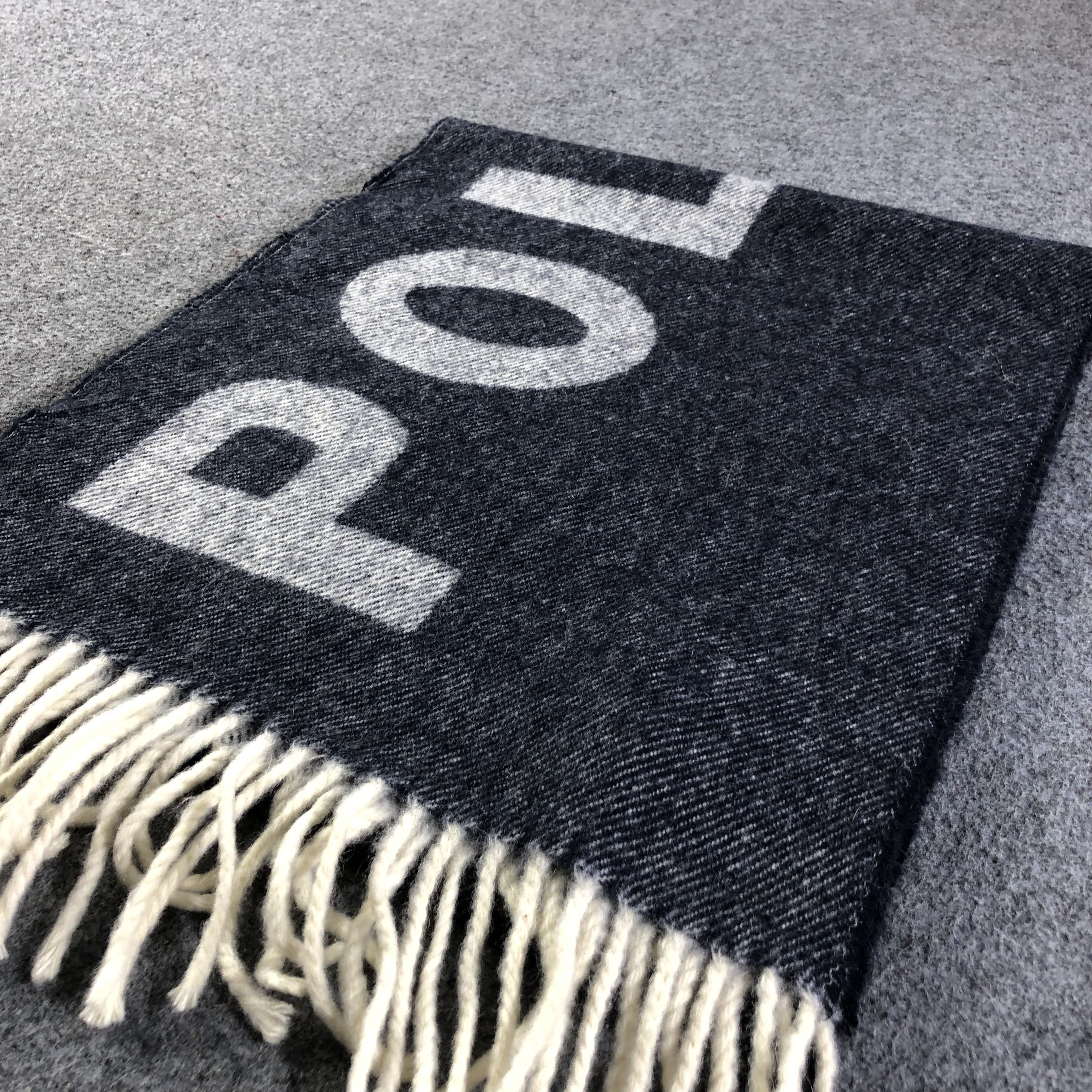 Polo Ralph Lauren Polo Ralph Lauren Jeans Big Logo Wool Scarf Muffler V1329 Size ONE SIZE - 5 Thumbnail