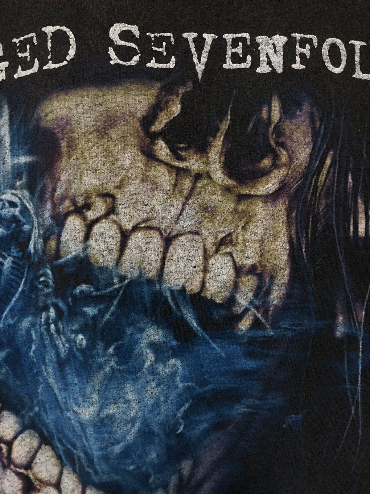 Band Tees × Vintage Vintage Avenged Sevenfold It’s Your Fcking Nightmare T Shirt Size US L / EU 52-54 / 3 - 5 Thumbnail