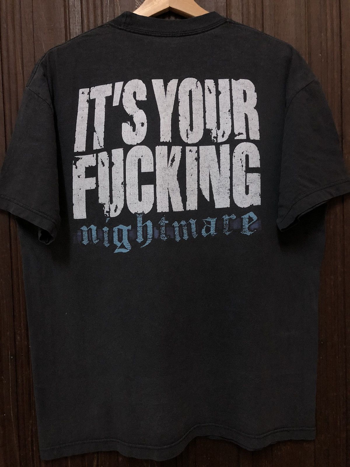 Band Tees × Vintage Vintage Avenged Sevenfold It’s Your Fcking Nightmare T Shirt Size US L / EU 52-54 / 3 - 8 Thumbnail