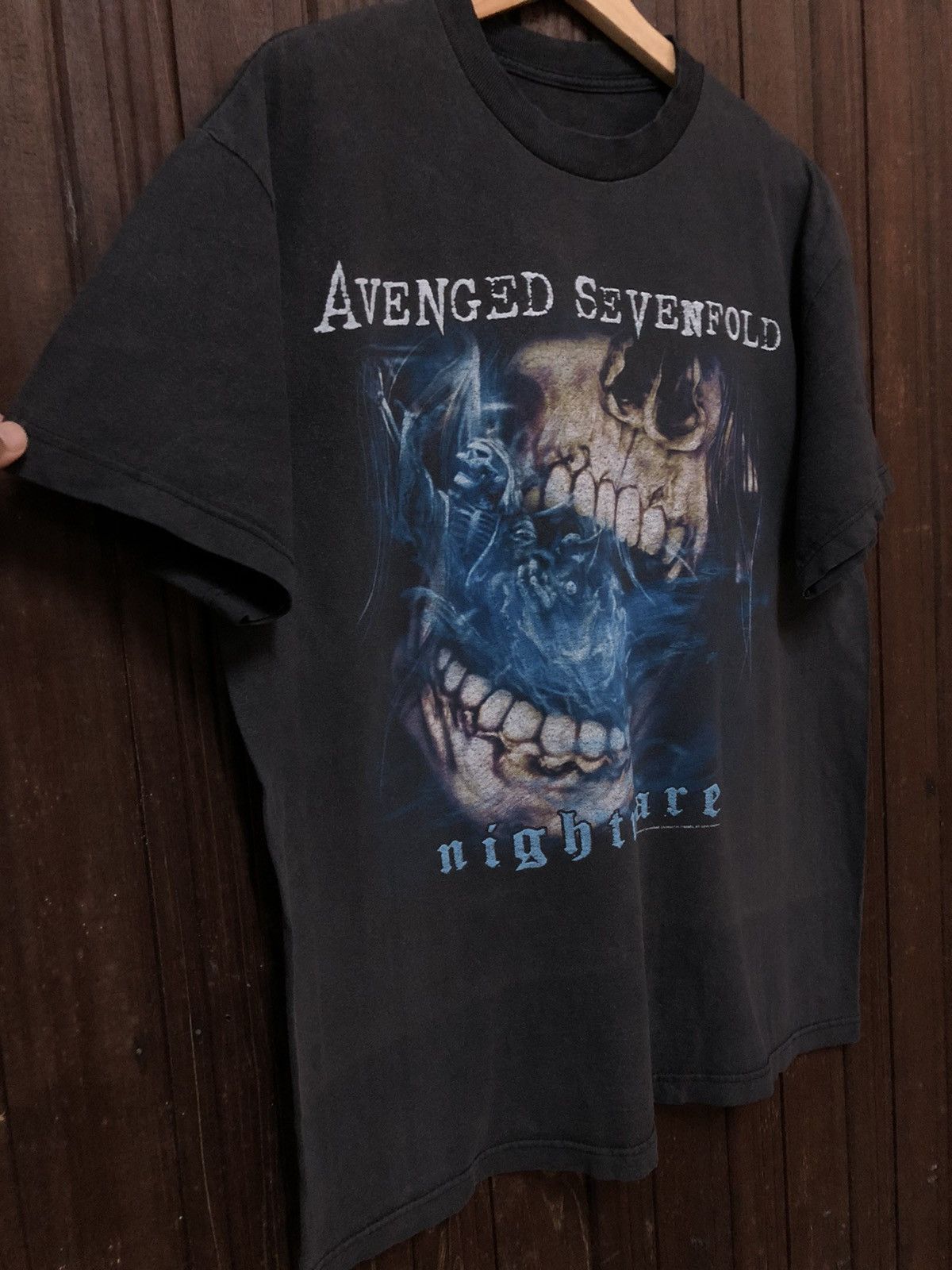 Band Tees × Vintage Vintage Avenged Sevenfold It’s Your Fcking Nightmare T Shirt Size US L / EU 52-54 / 3 - 7 Thumbnail