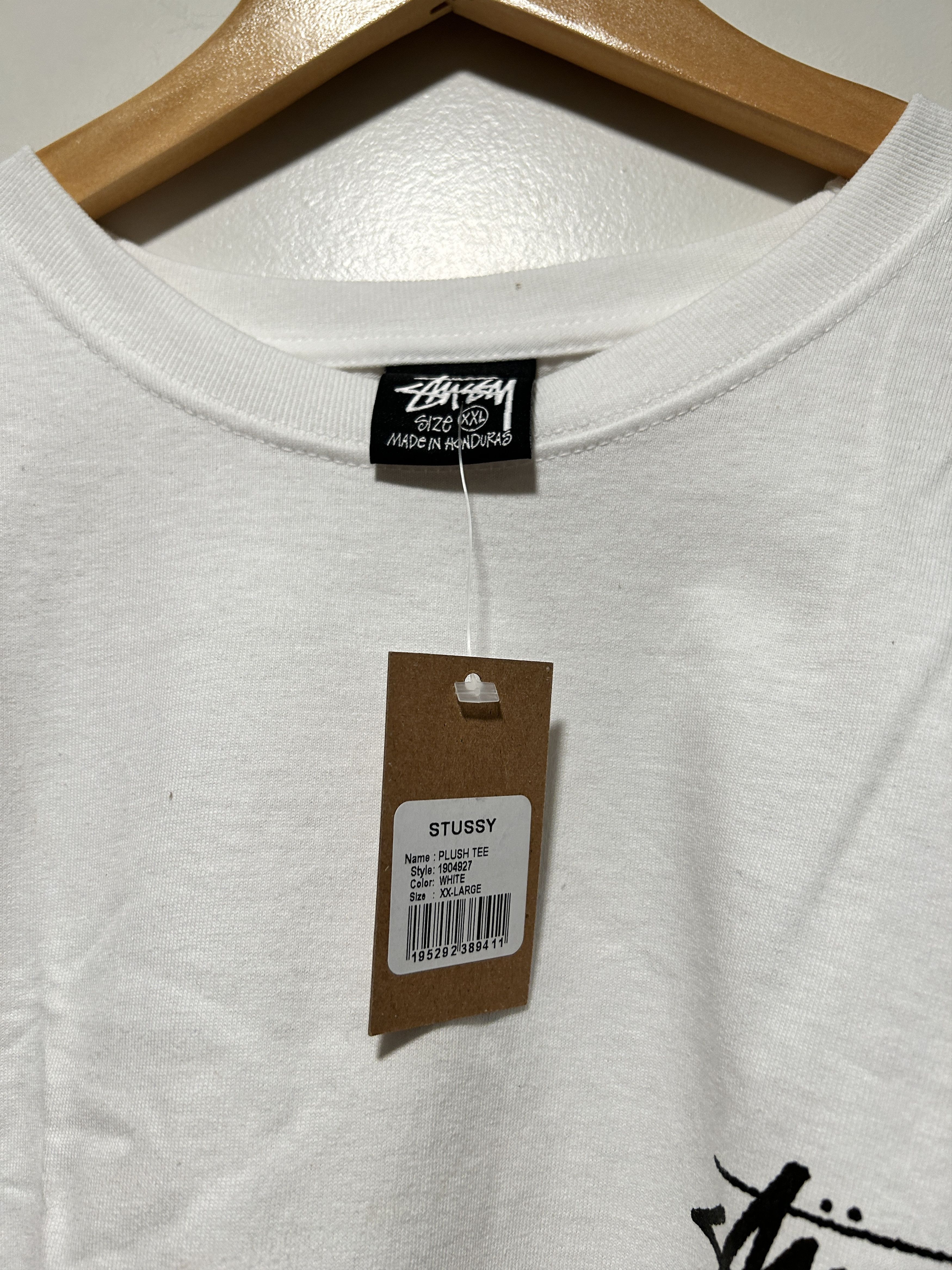 Stussy Stussy PLUSH TEE 8 Ball - White size XXL Size US XXL / EU 58 / 5 - 2 Thumbnail
