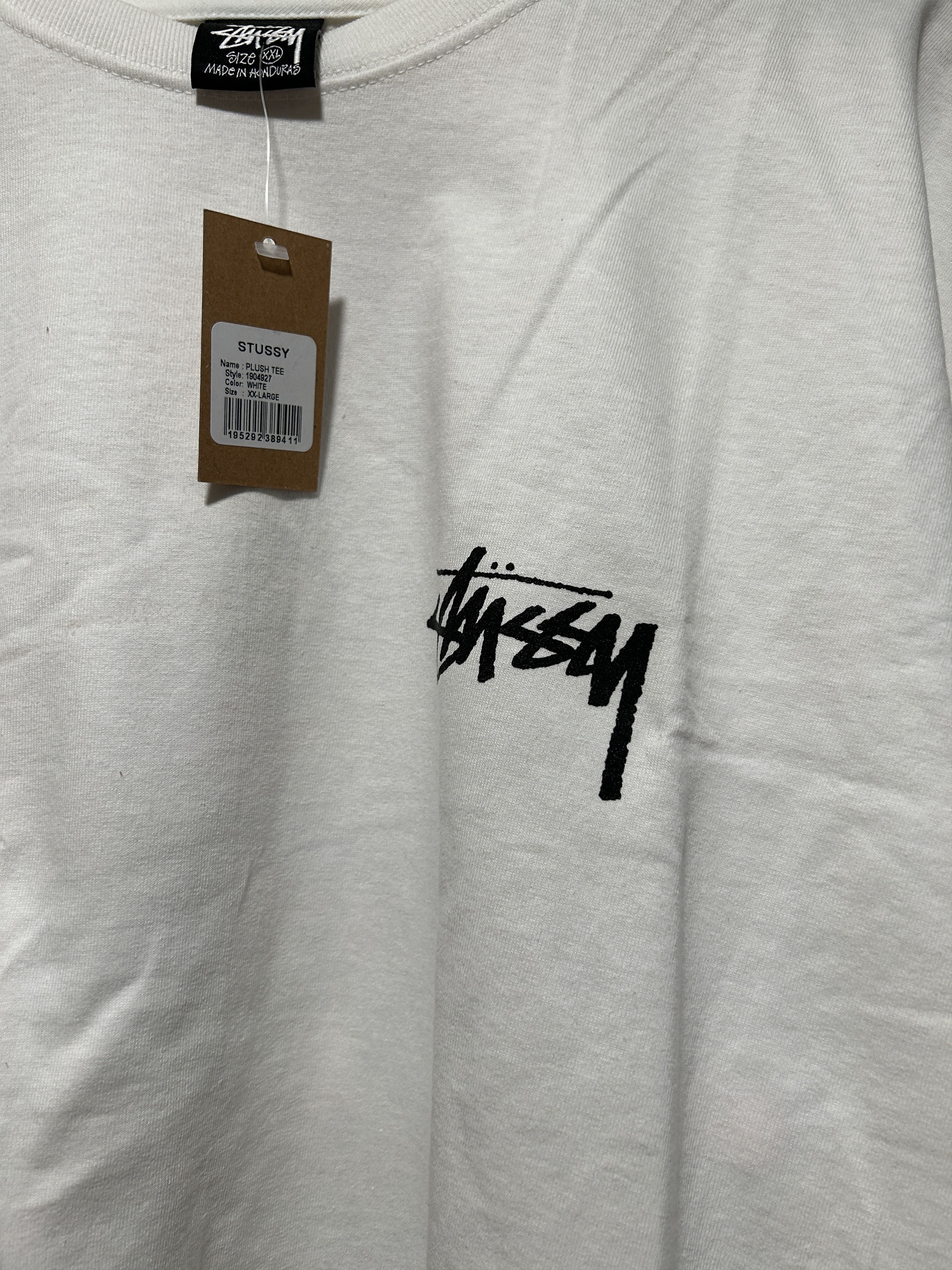 Stussy Stussy PLUSH TEE 8 Ball - White size XXL Size US XXL / EU 58 / 5 - 3 Thumbnail