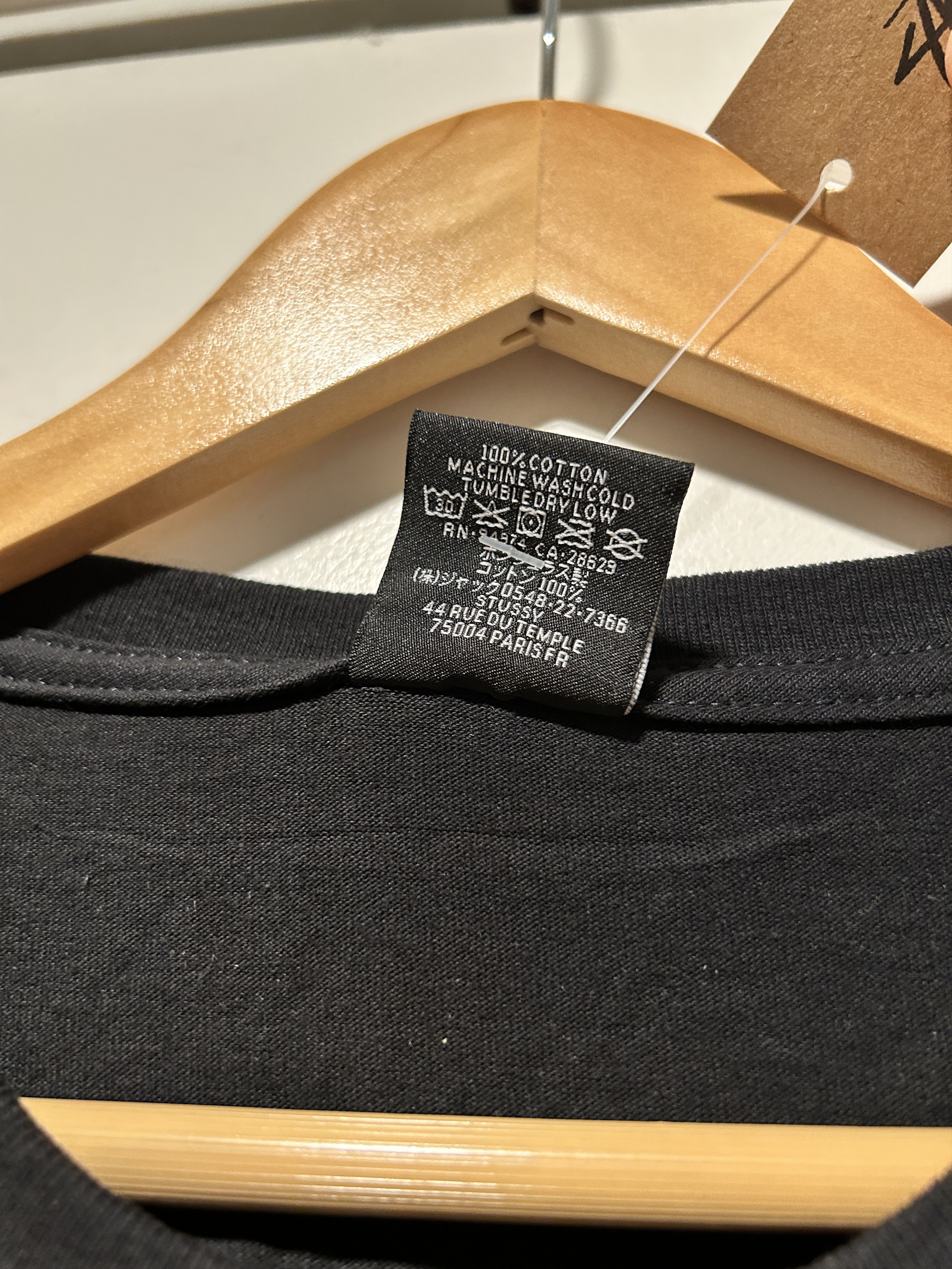 Stussy Stussy PLUSH TEE 8 Ball - black size XXL Size US XXL / EU 58 / 5 - 2 Thumbnail