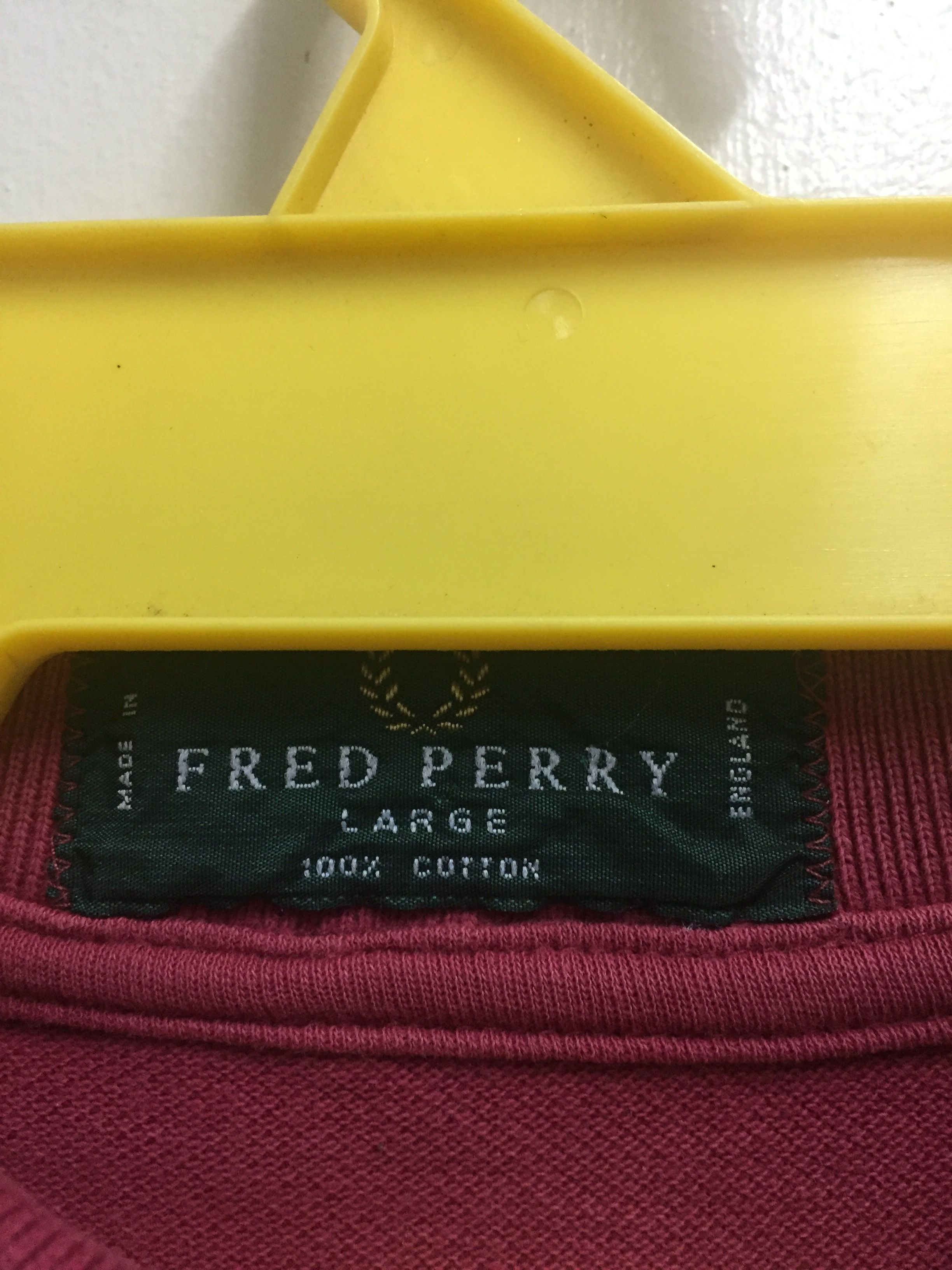 Fred Perry × Vintage Fred Perry Polo Vintage Size US XL / EU 56 / 4 - 5 Thumbnail