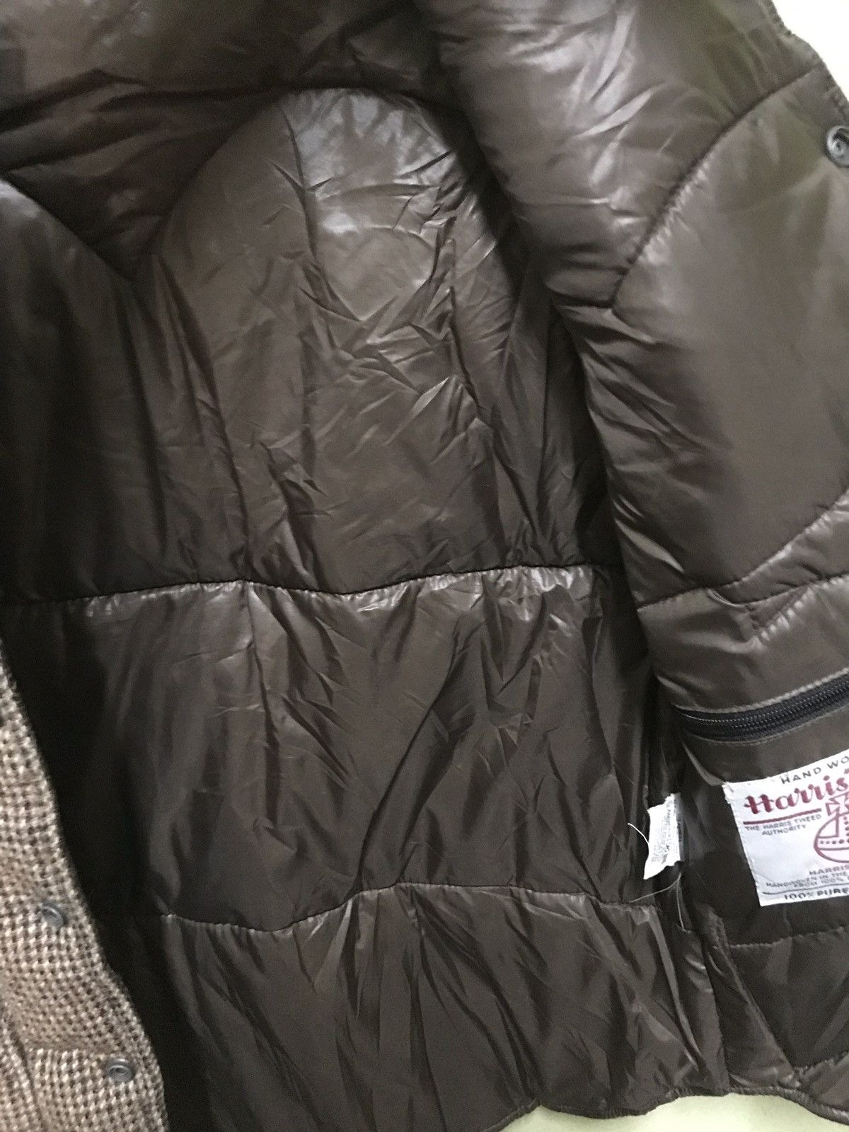 Harris Tweed Pure Wool Harris Tweed Christ Check Down Puffer Vest Size US M / EU 48-50 / 2 - 5 Thumbnail
