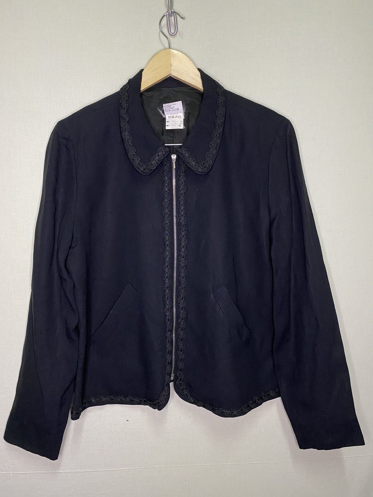 Japanese Brand × agnes b. Agnes b. Jacket Zipper Size L / US 10 / IT 46 - 1 Thumbnail