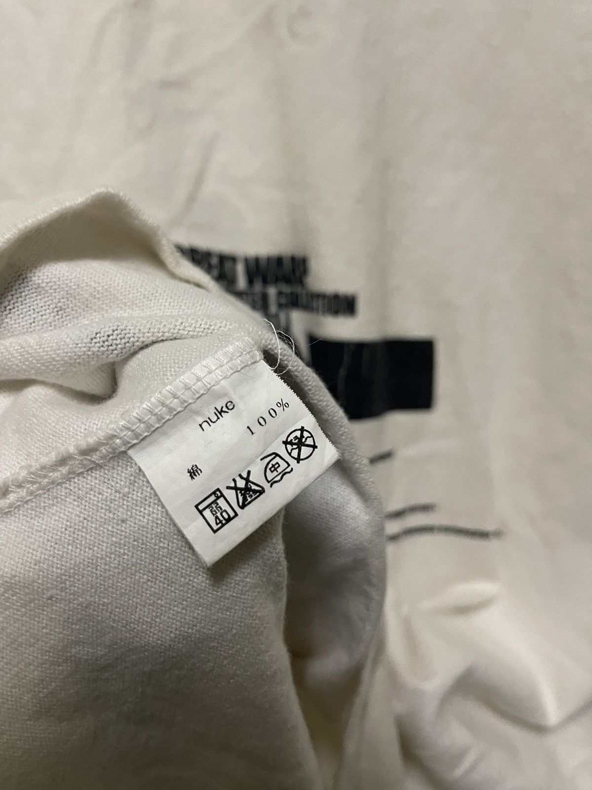 Japanese Brand Nuke 2001 A/w Collection Series Size US M / EU 48-50 / 2 - 14 Thumbnail