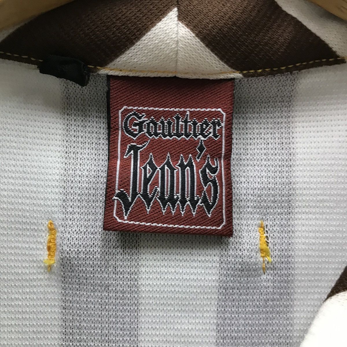 Jean Paul Gaultier Vintage Gaultier Jeans Jacket Jean Paul Gaultier Striped Size S / US 4 / IT 40 - 8 Thumbnail