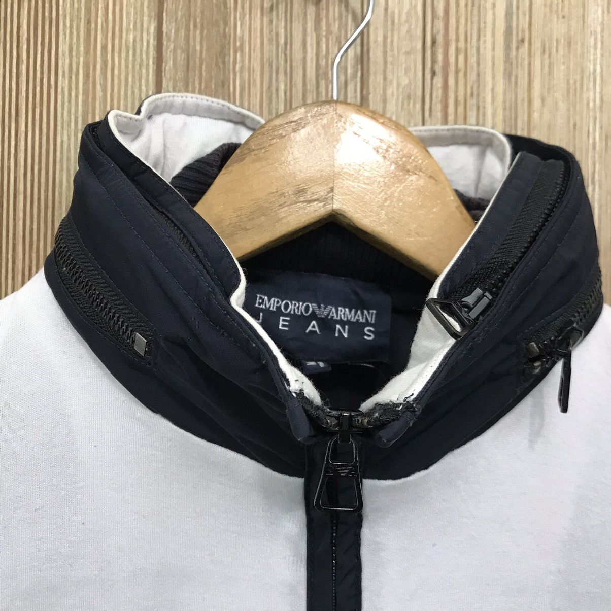 Emporio Armani × Japanese Brand × Vintage Rare!!! Vintage Emporio Armani Sweatshirt Pullover Jumper Size US M / EU 48-50 / 2 - 4 Thumbnail