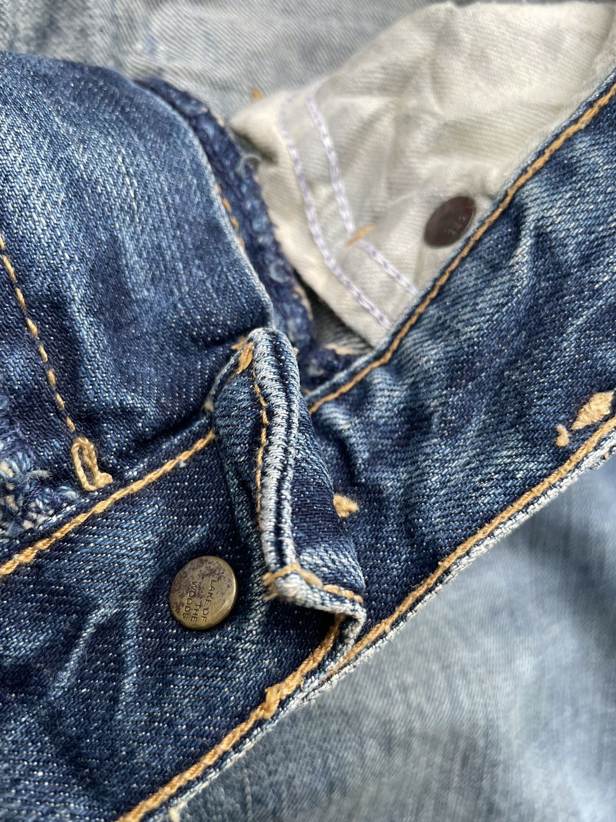 Chip & Pepper Chip & Pepper Distressed Denim Size US 35 - 18 Thumbnail