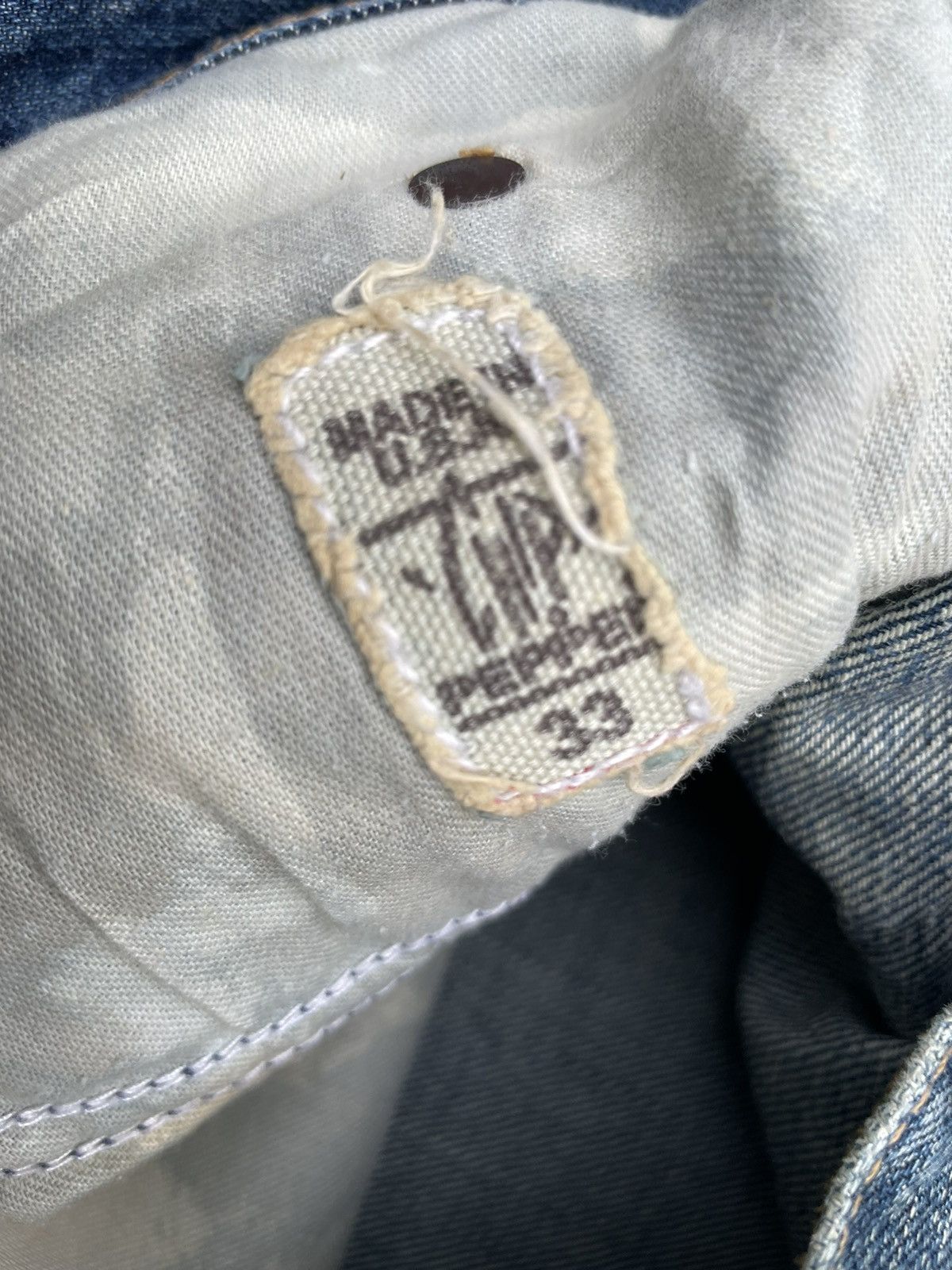 Chip & Pepper Chip & Pepper Distressed Denim Size US 35 - 17 Thumbnail