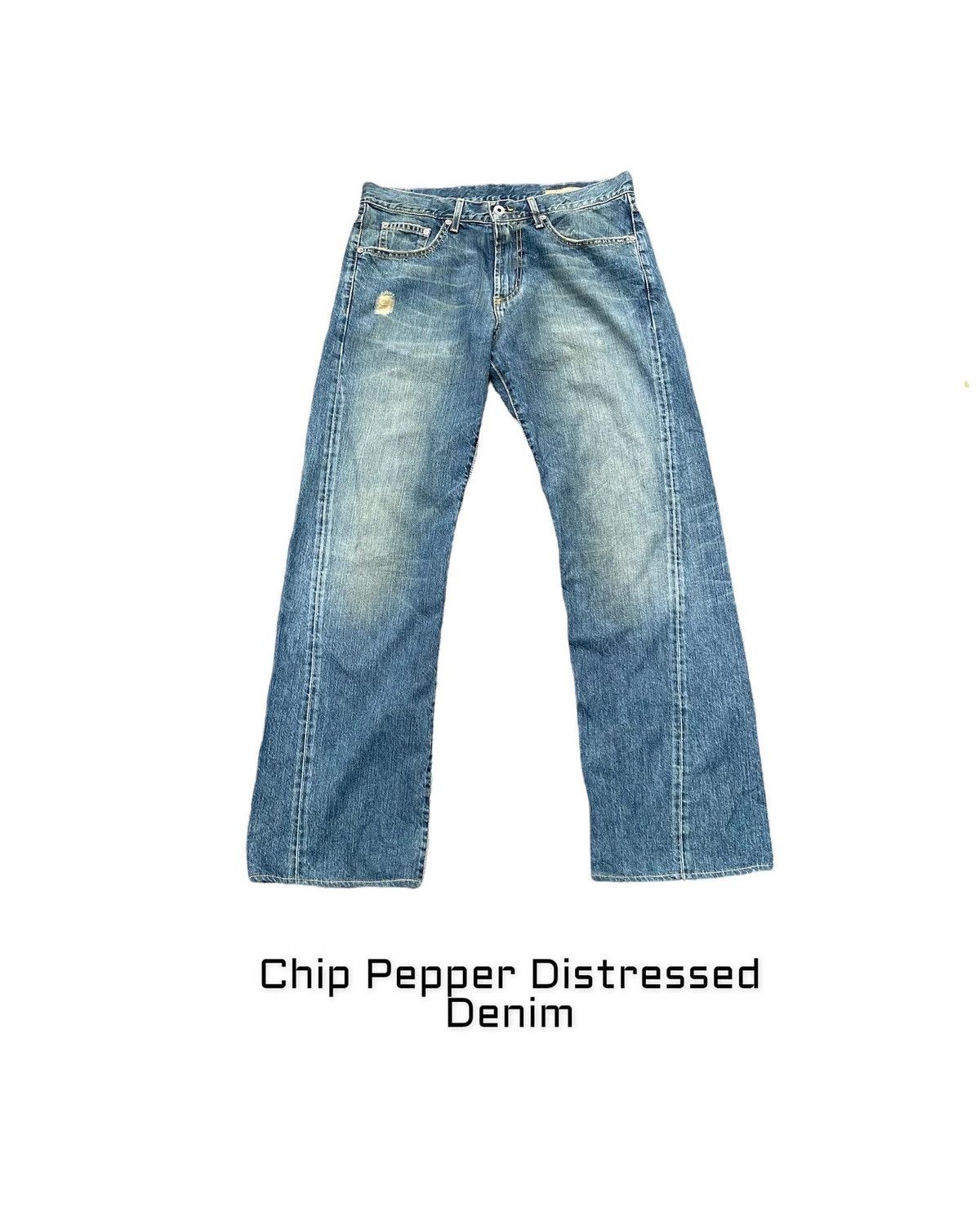 Chip & Pepper Chip & Pepper Distressed Denim Size US 35 - 1 Thumbnail