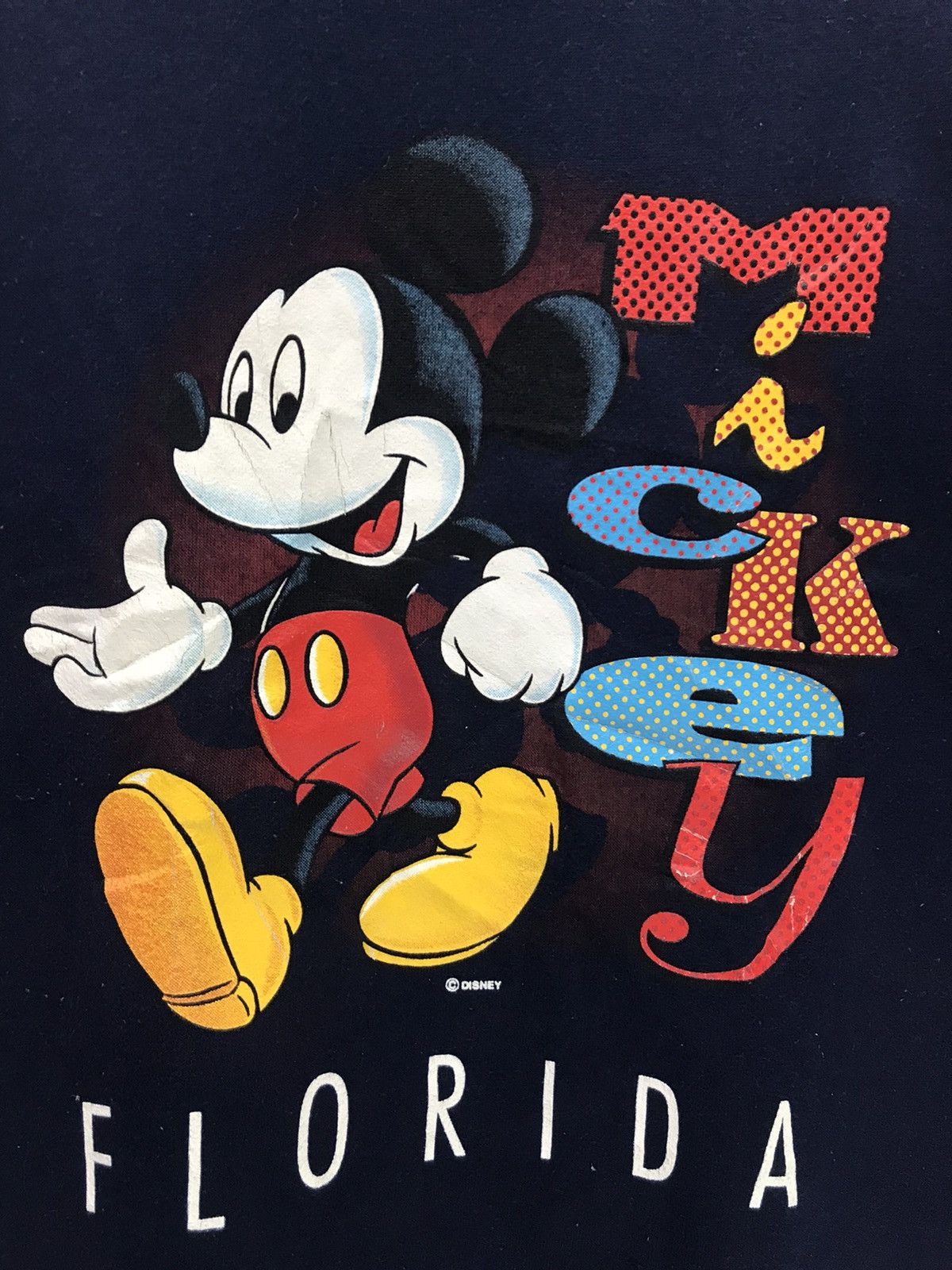 Mickey Mouse × Vintage Vintage 90s Mickey Mouse Cartoon Sweatshirt Size US M / EU 48-50 / 2 - 3 Thumbnail