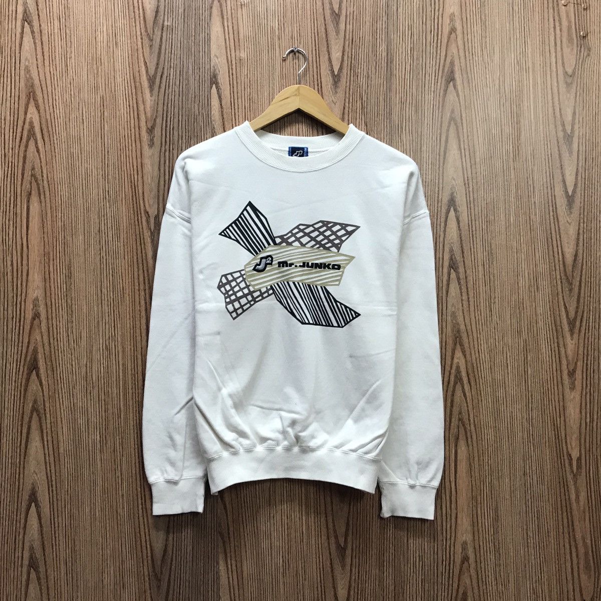 Japanese Brand × Mr. Junko × Vintage Vintage Mr. Junko Sweatshirt Big Logo Mr Junko Size US M / EU 48-50 / 2 - 1 Thumbnail