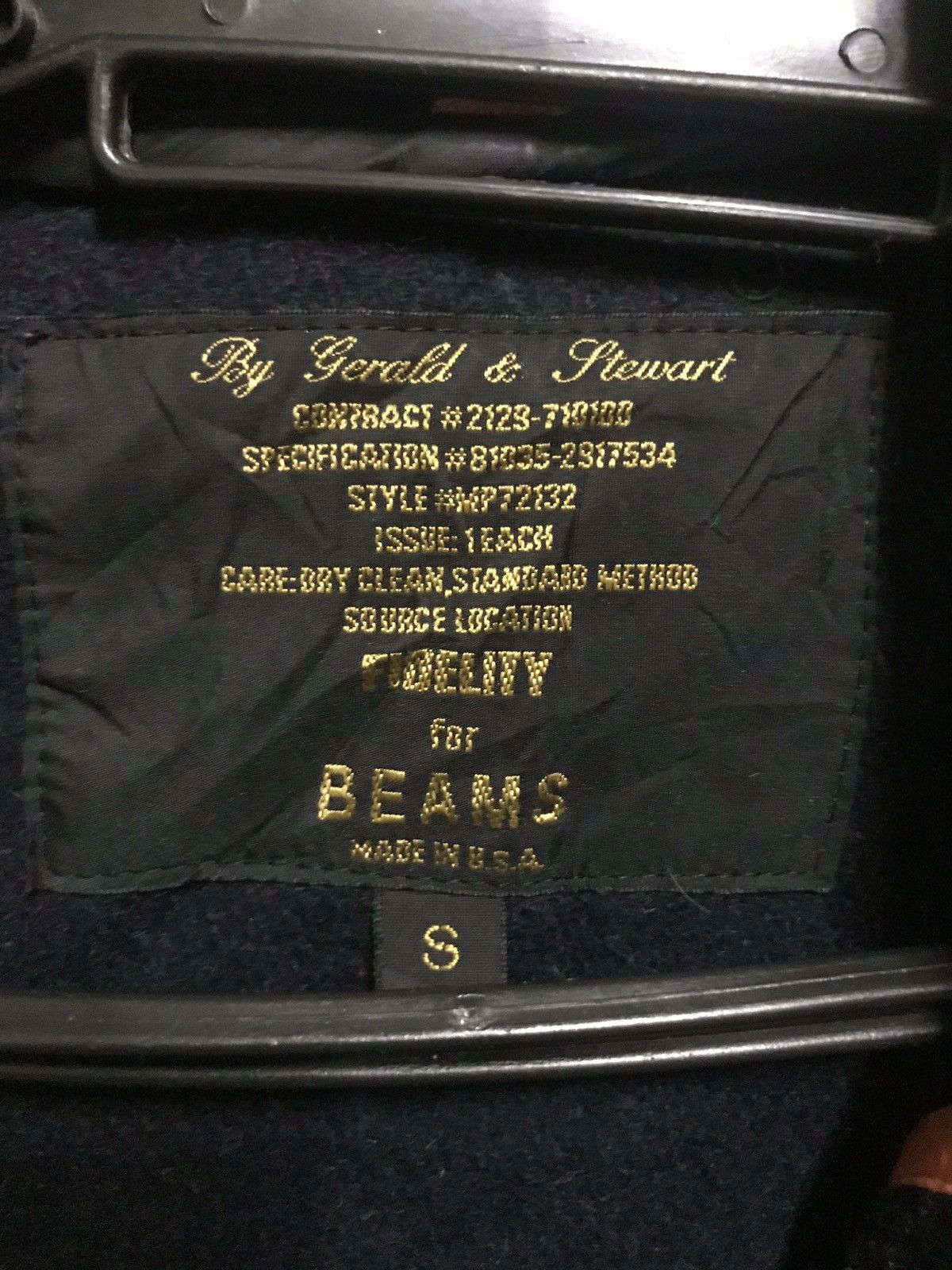 Beams Plus Beams By Gerald & Steward Wool Coat Hoodie Usa Size US S / EU 44-46 / 1 - 4 Thumbnail