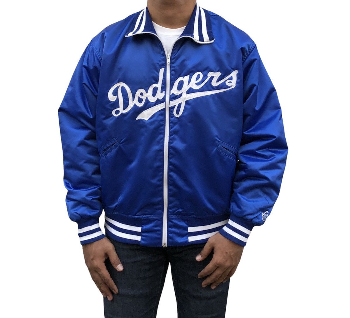 MLB Vintage 90’s FELCO MLB Los Angeles Dodgers Baseball Jacket Size US L / EU 52-54 / 3 - 2 Thumbnail