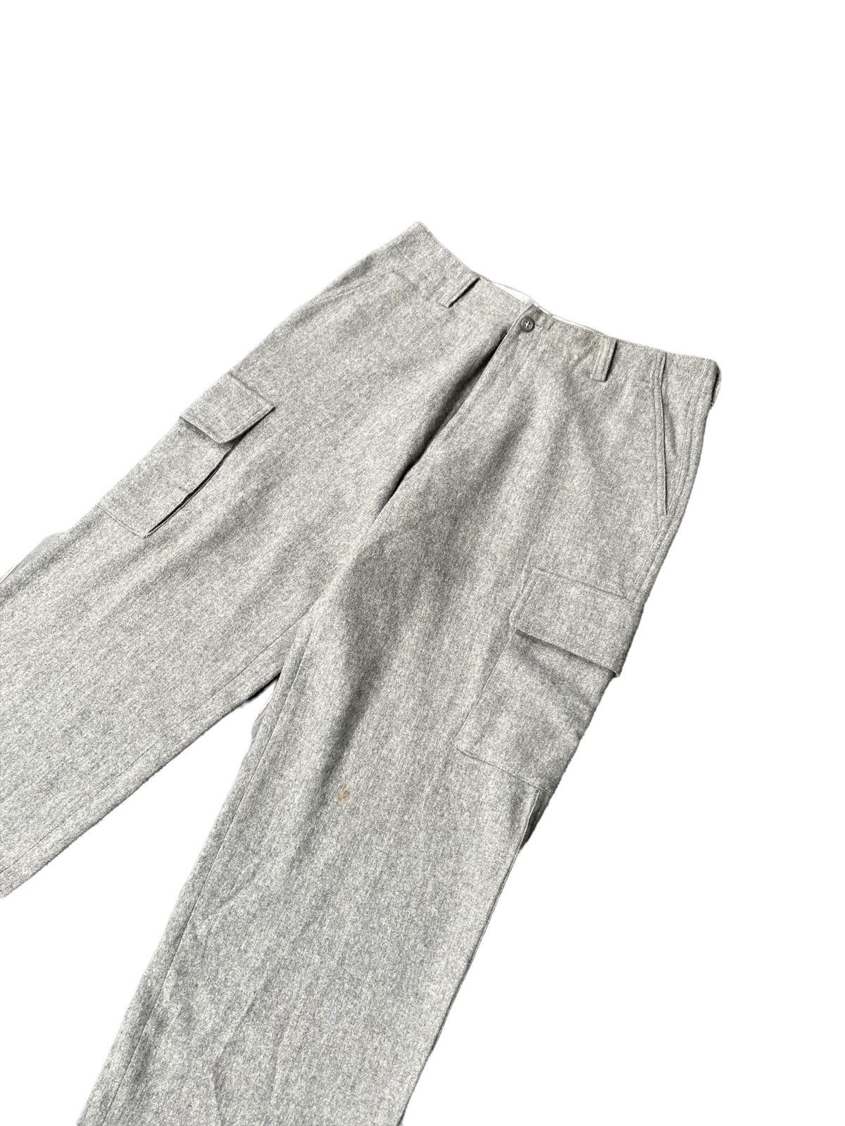 Japanese Brand Ofuon men Wool Cargo Pant Size US 32 / EU 48 - 3 Thumbnail