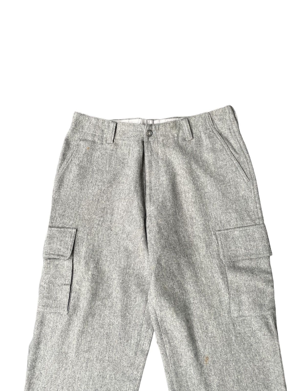 Japanese Brand Ofuon men Wool Cargo Pant Size US 32 / EU 48 - 4 Thumbnail