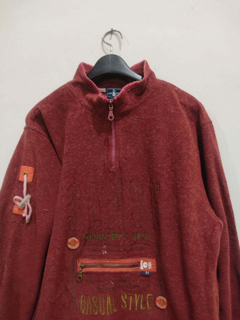 Japanese Brand Vintage Casual B Good Sense Fleece Jacket Size US L / EU 52-54 / 3 - 4 Thumbnail