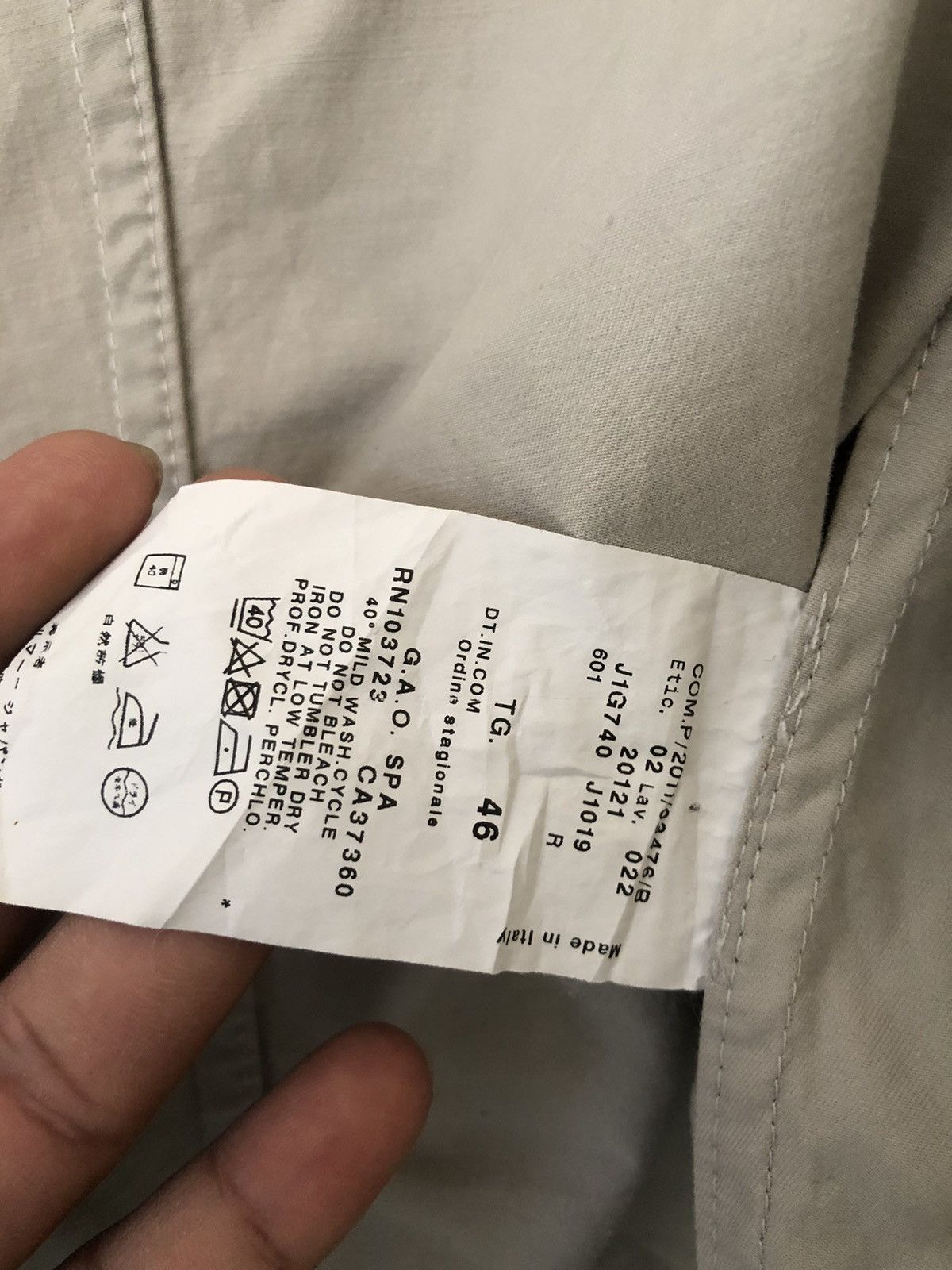 Emporio Armani Emporio Armani x Johnny Line Hybrid Jacket/Blazer Size US M / EU 48-50 / 2 - 11 Thumbnail