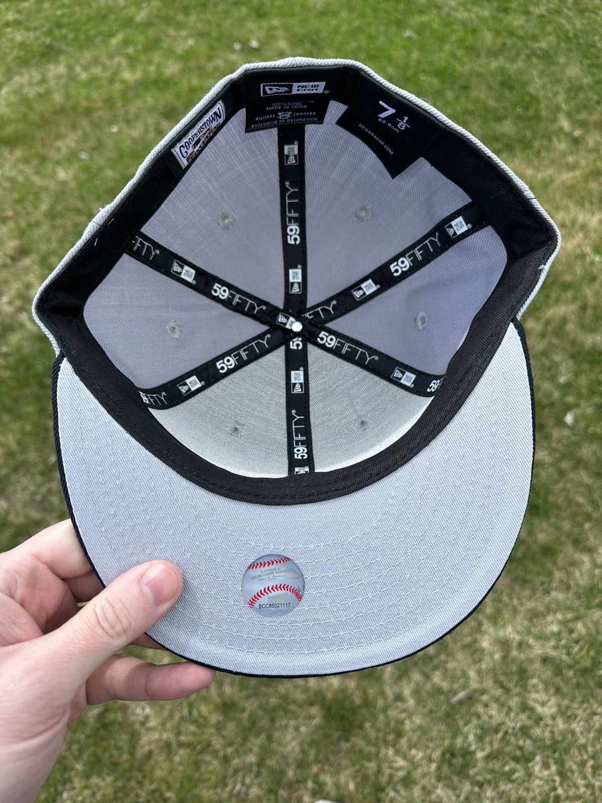 Hat Club × MyFitteds × New Era Exclusive Cleveland Indians New Era Fitted 7 1/8 Two Tone Size ONE SIZE - 3 Thumbnail
