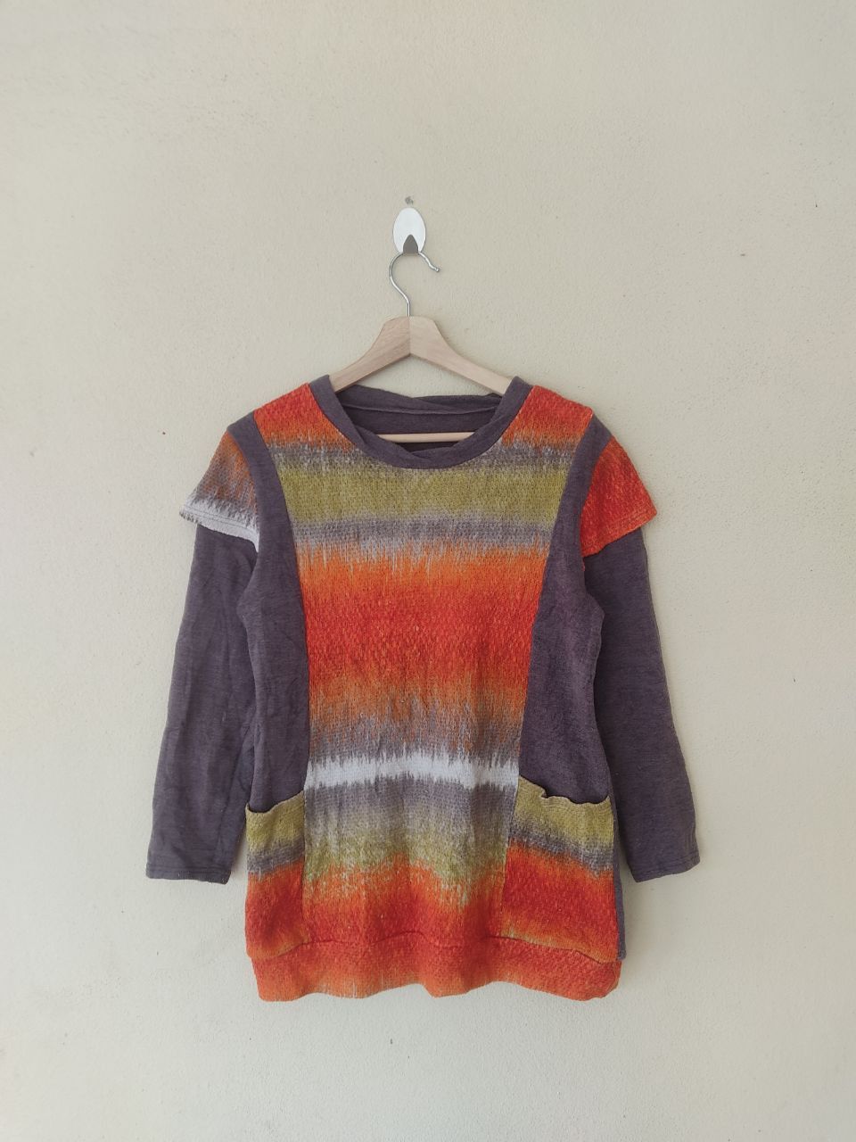 Japanese Brand × Vintage Sanline Hybrid Cropped Tops Size US M / EU 48-50 / 2 - 1 Thumbnail
