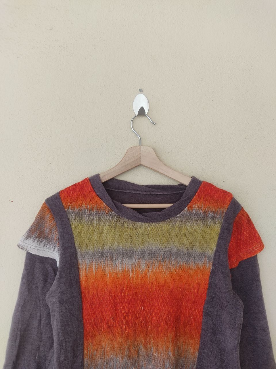 Japanese Brand × Vintage Sanline Hybrid Cropped Tops Size US M / EU 48-50 / 2 - 2 Thumbnail