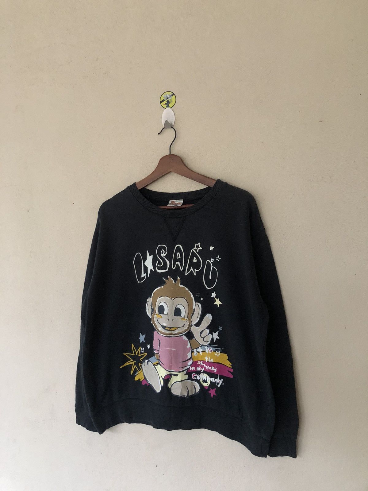 Japanese Brand La Horner Monkey Bussiness Sweatshirt Size US L / EU 52-54 / 3 - 2 Thumbnail