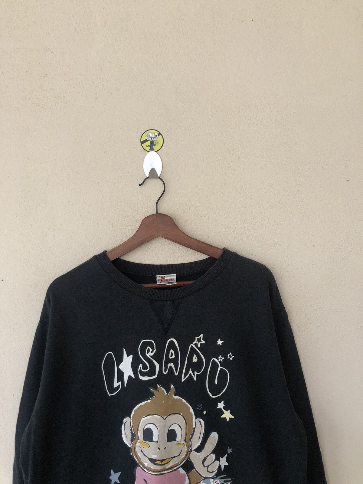 Japanese Brand La Horner Monkey Bussiness Sweatshirt Size US L / EU 52-54 / 3 - 3 Thumbnail