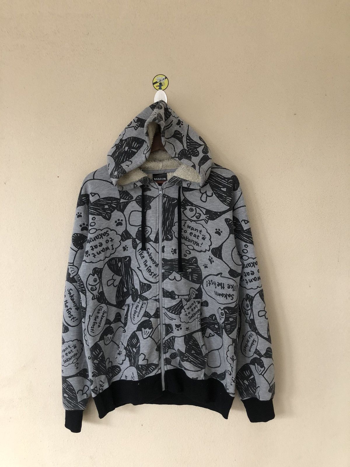 Anime × Japanese Brand × Vintage Necobuchi-san Overprinted Hoodie Size US L / EU 52-54 / 3 - 1 Thumbnail