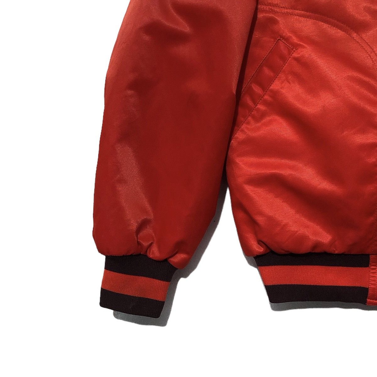 Asics Vintage Rawlings By Asics FUKUOKA DAIEI HAWKS Varsity Jacket Size US L / EU 52-54 / 3 - 6 Thumbnail