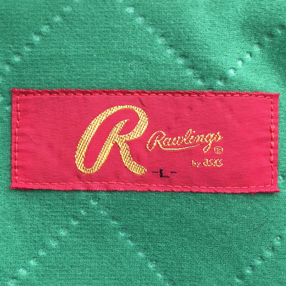 Asics Vintage Rawlings By Asics FUKUOKA DAIEI HAWKS Varsity Jacket Size US L / EU 52-54 / 3 - 15 Thumbnail