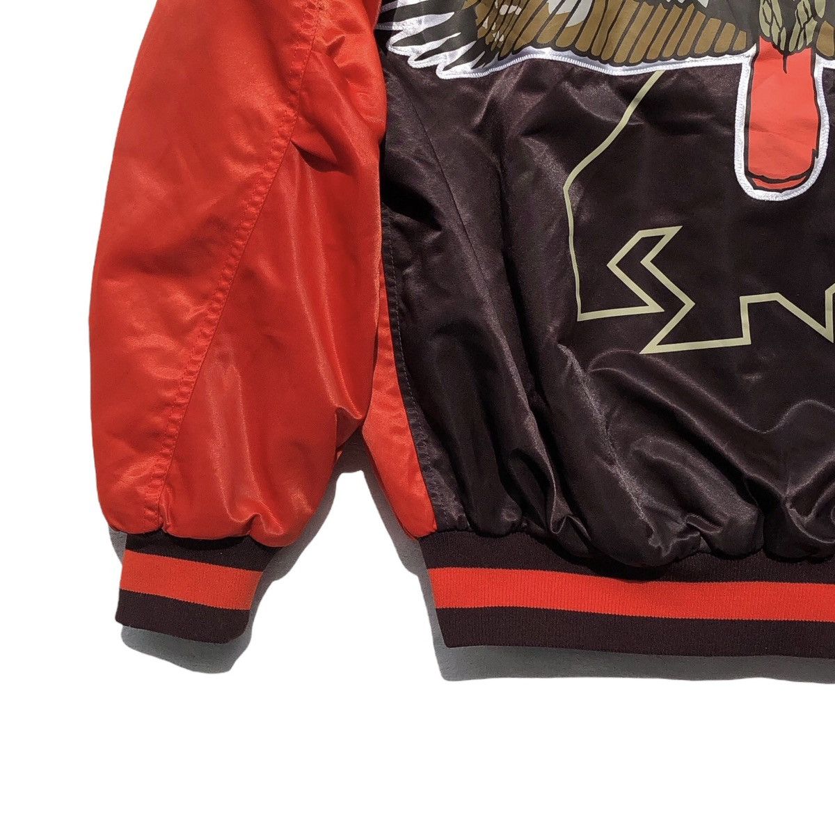 Asics Vintage Rawlings By Asics FUKUOKA DAIEI HAWKS Varsity Jacket Size US L / EU 52-54 / 3 - 10 Thumbnail