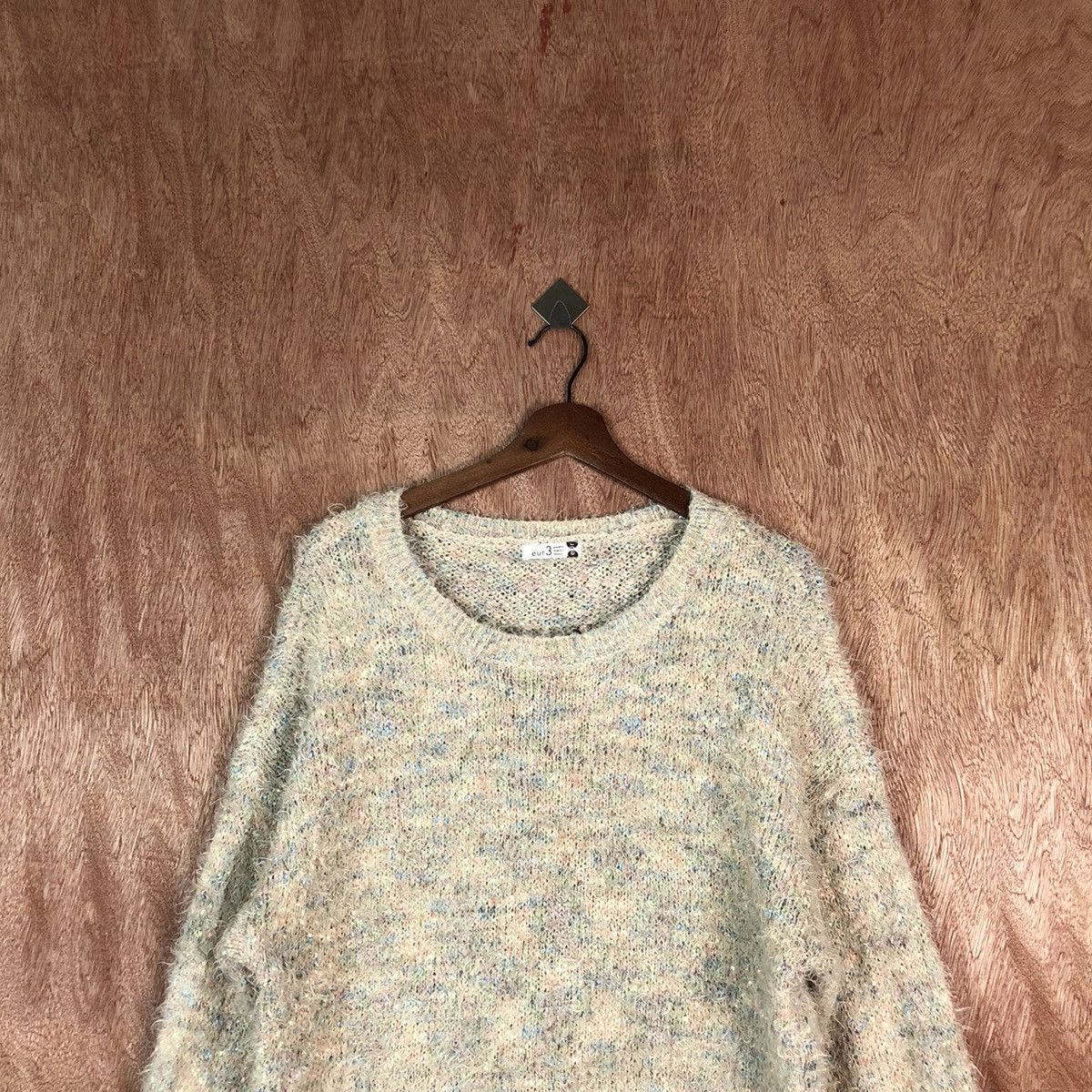 Vintage EUV 3 Shag Shaggy Fur Mohair Knitwear #6678 Size M / US 6-8 / IT 42-44 - 2 Thumbnail