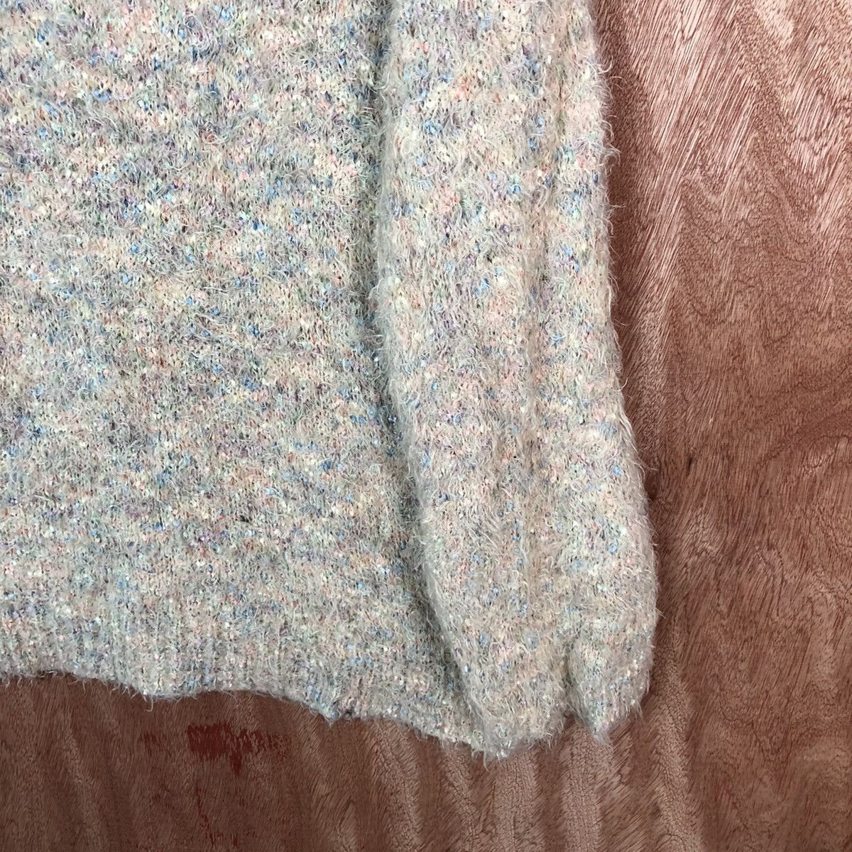 Vintage EUV 3 Shag Shaggy Fur Mohair Knitwear #6678 Size M / US 6-8 / IT 42-44 - 11 Thumbnail