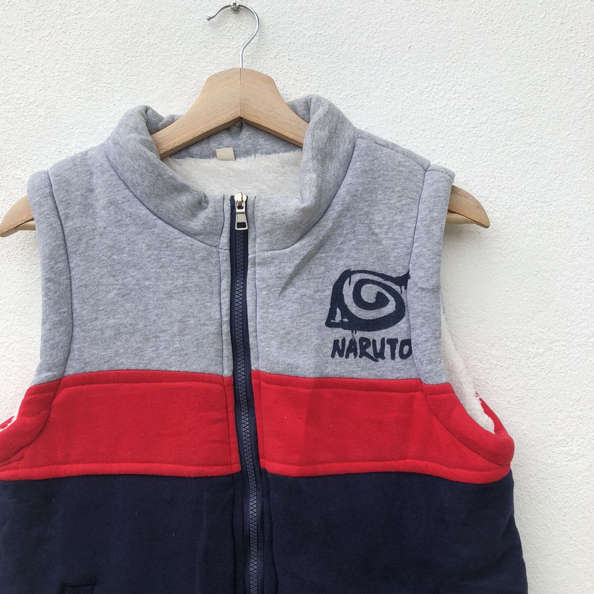 Cartoon Network RARE ANIME NARUTO VEST FLEECE 160 SIZE FOR BOY Size US M / EU 48-50 / 2 - 3 Thumbnail