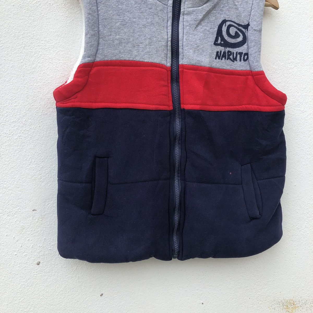 Cartoon Network RARE ANIME NARUTO VEST FLEECE 160 SIZE FOR BOY Size US M / EU 48-50 / 2 - 4 Thumbnail