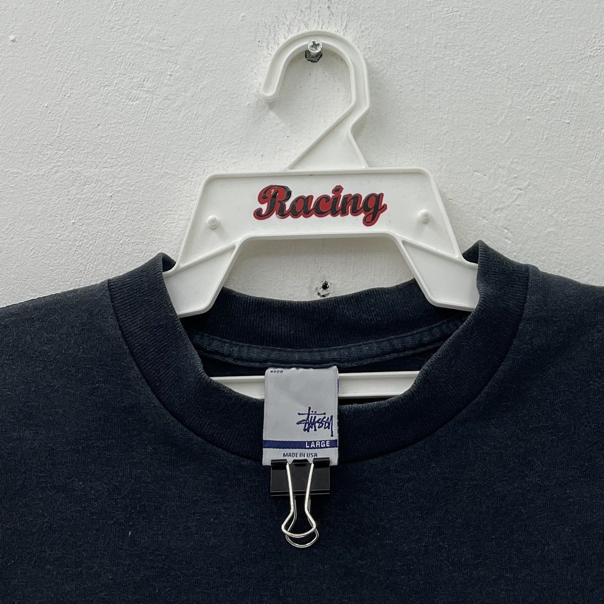 Stussy Stussy Camo Logo simple desgins Vintage 90s T-Shirt Size US L / EU 52-54 / 3 - 6 Thumbnail