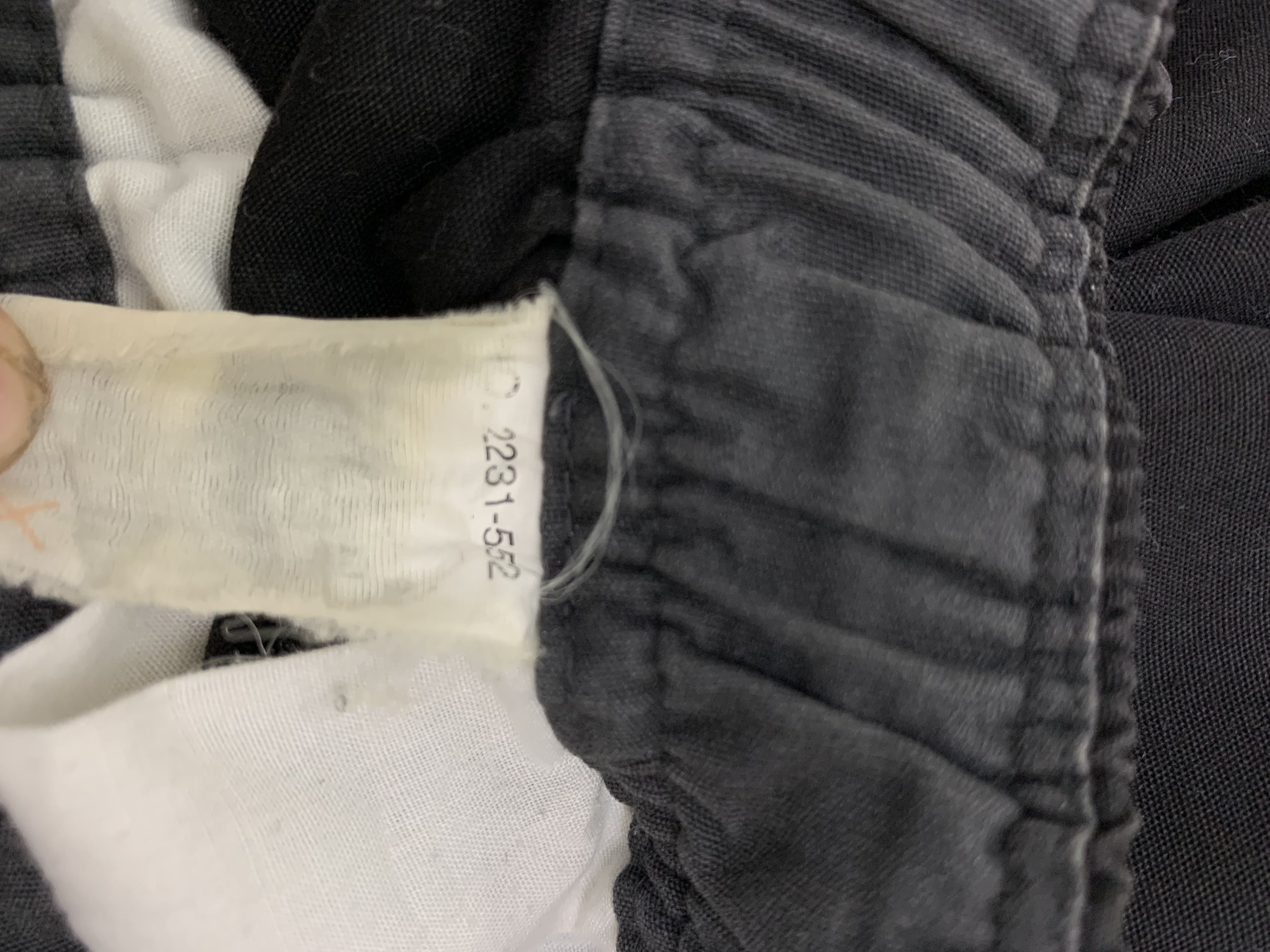 Japanese Brand Cargo Pants Nine Block Multipocket Black Streetwear Rare Size US 29 - 13 Thumbnail